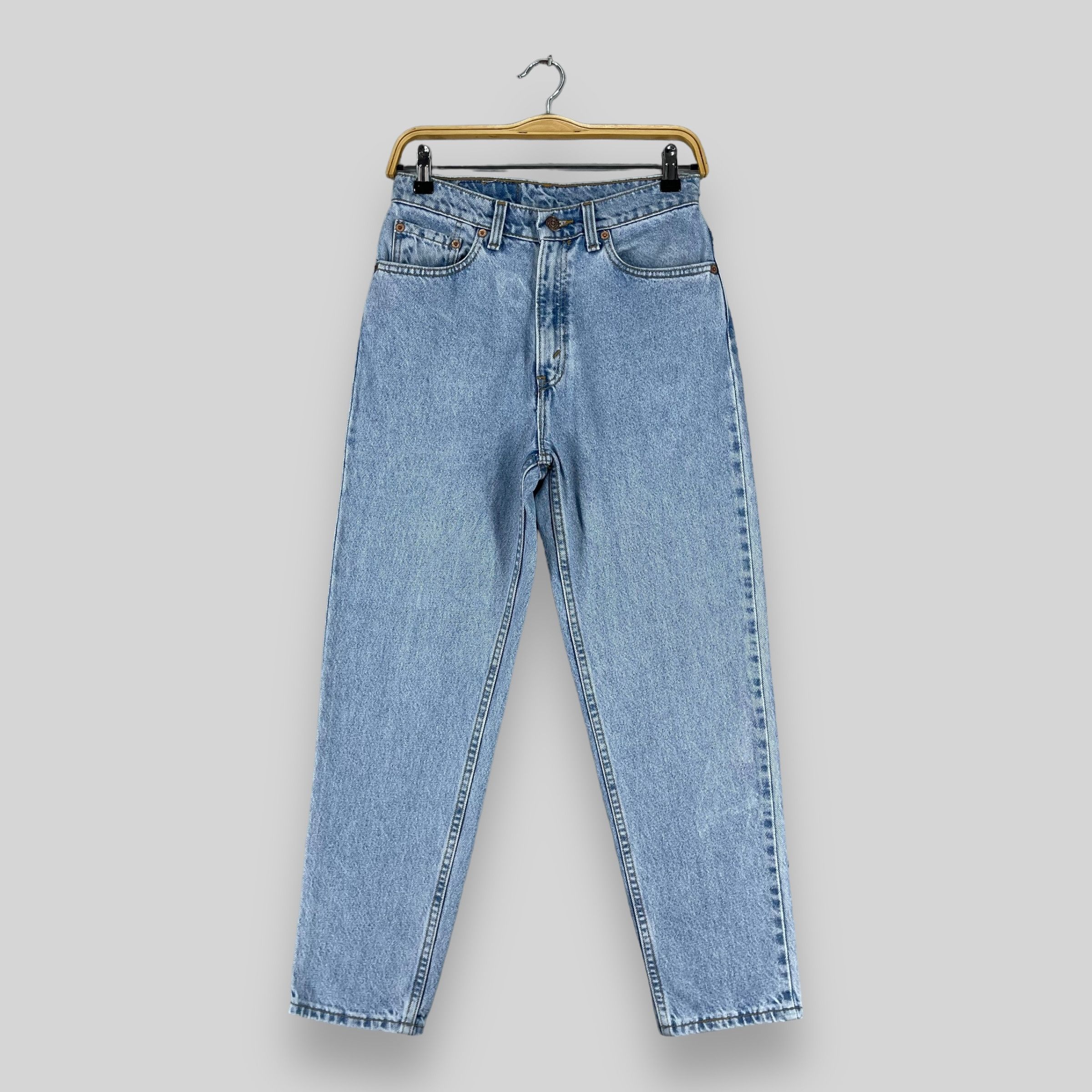 Vintage Levis 521 Distressed Tapered Fit Petite Women Jeans