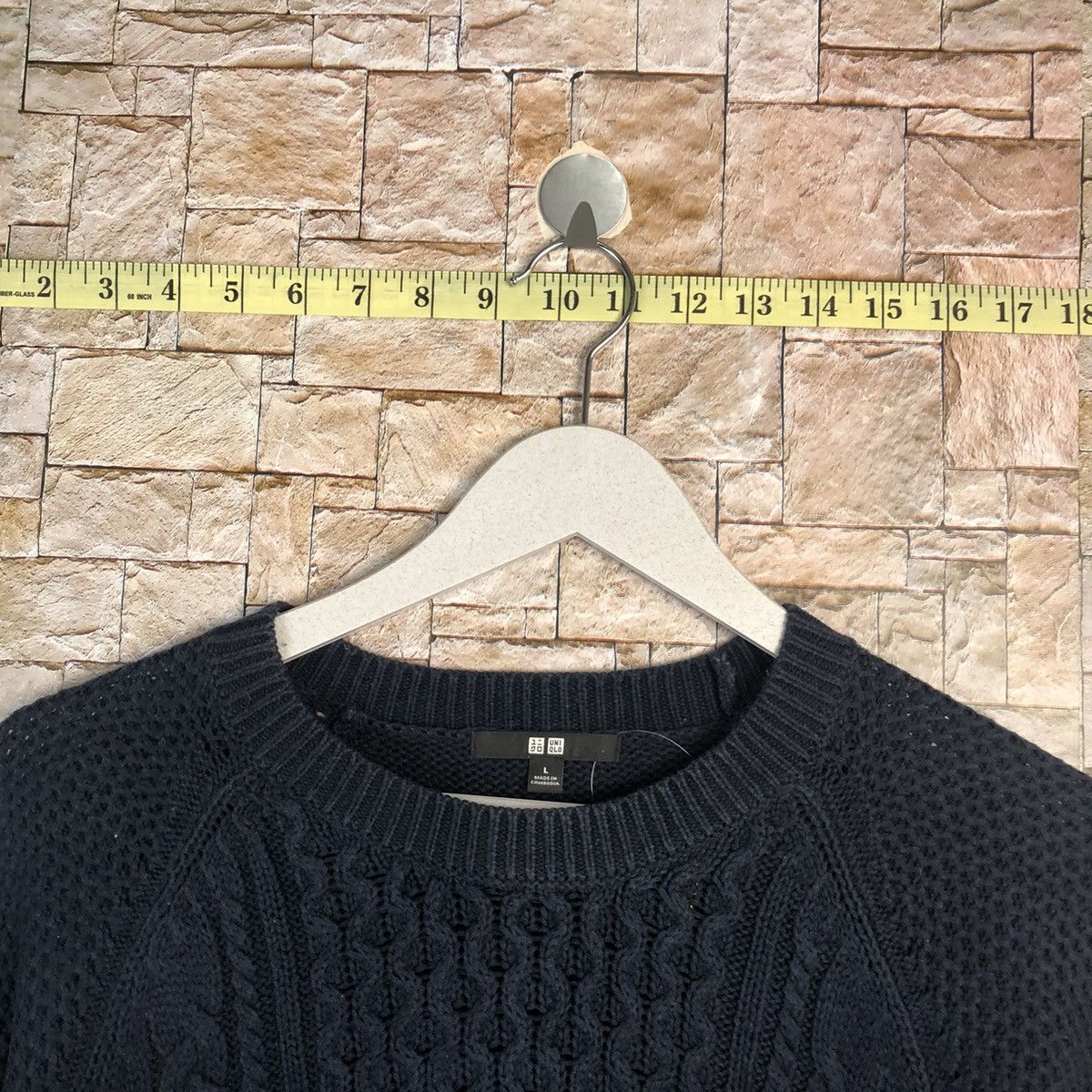 Homespun Knitwear × Uniqlo Uniqlo Dark Blue Knitwear #A888 Size S / US 4 / IT 40 - 4 Thumbnail