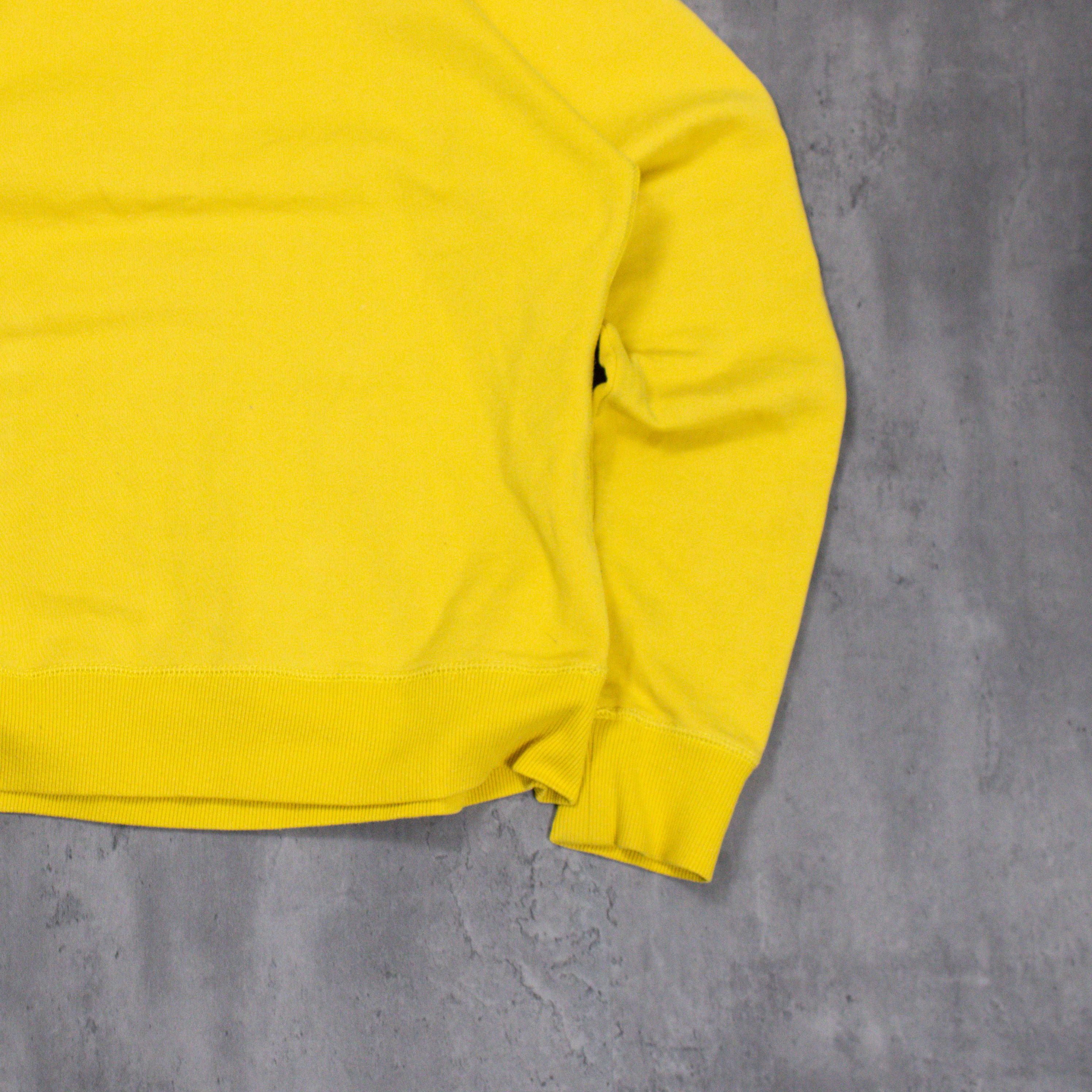 Abercrombie & Fitch Y2K 00'S GRG Montreal Yellow Mall Core Grunge Yellow Hoodie Size US M / EU 48-50 / 2 - 7 Thumbnail