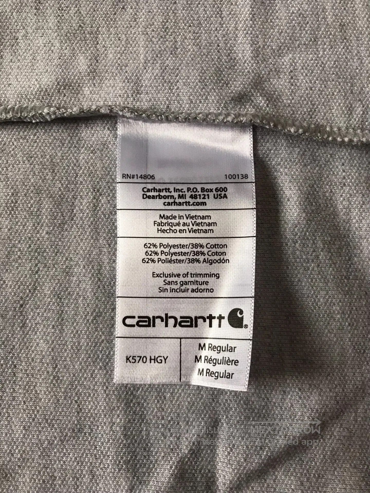 Carhartt Carhartt K570 Short Sleeve Polo Shirt. Size US M / EU 48-50 / 2 - 8 Thumbnail