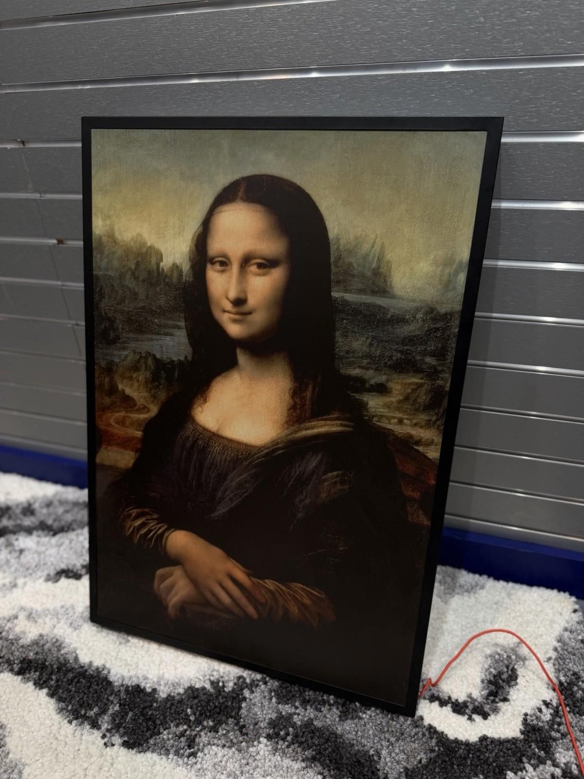 IKEA x Off-White Virgil Abloh 'Mona Lisa' Backlit Authentic