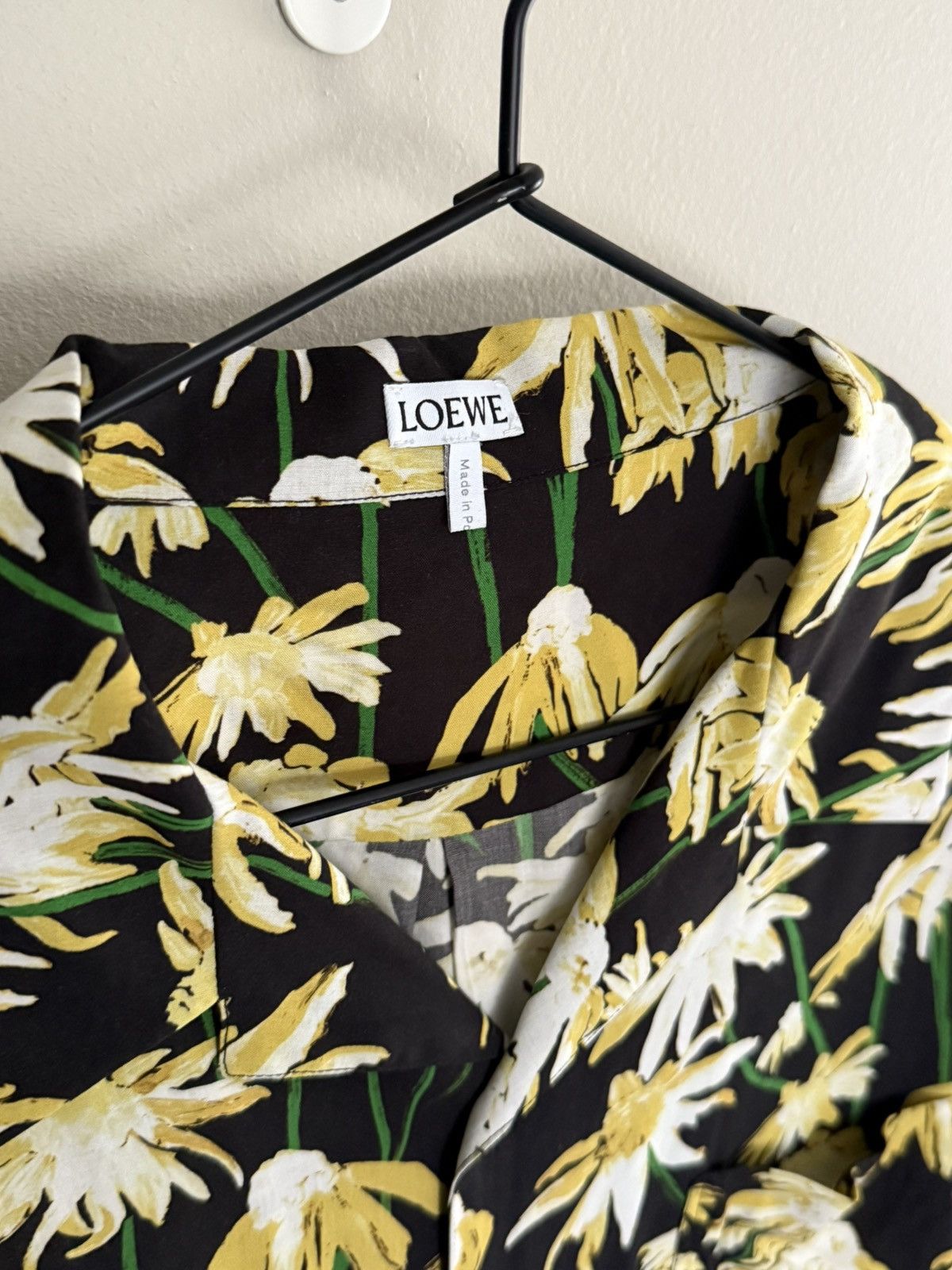 Loewe Loewe Daisy Print Bowling Shirt Size US L / EU 52-54 / 3 - 2 Thumbnail
