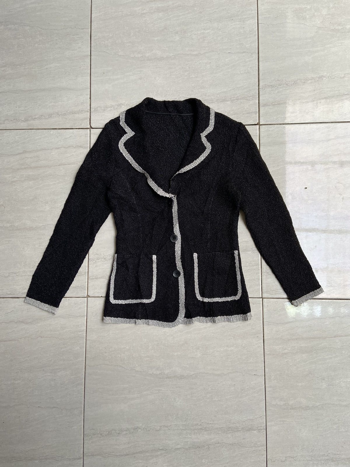 Designer × Japanese Brand EVERCUBE Black Blazer/Outer Size US XS / EU 42 / 0 - 5 Thumbnail