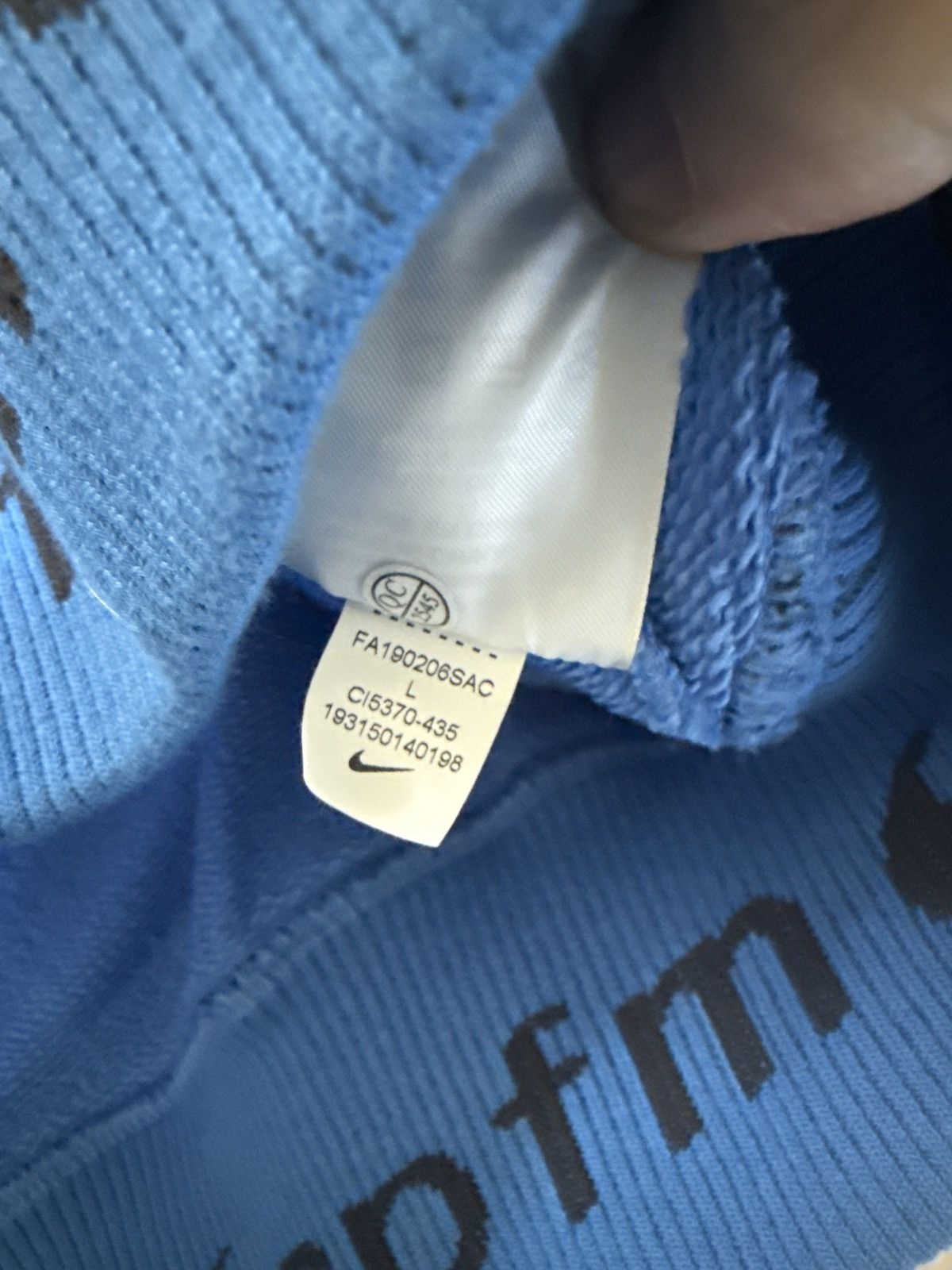 Cactus Plant Flea Market × Nike Nike x cactus plant flea market no finish line crewneck blue Size US L / EU 52-54 / 3 - 3 Thumbnail