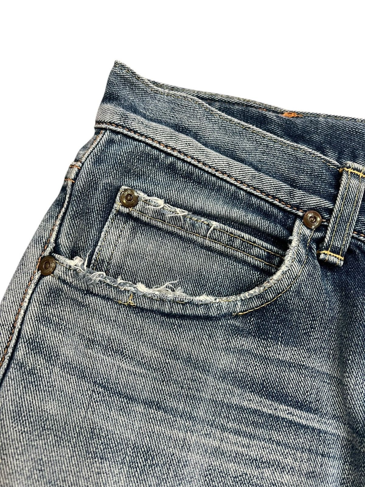 Lee Vintage Lee Union Made Sanforized Faded Denim Jean Size US 29 - 8 Thumbnail
