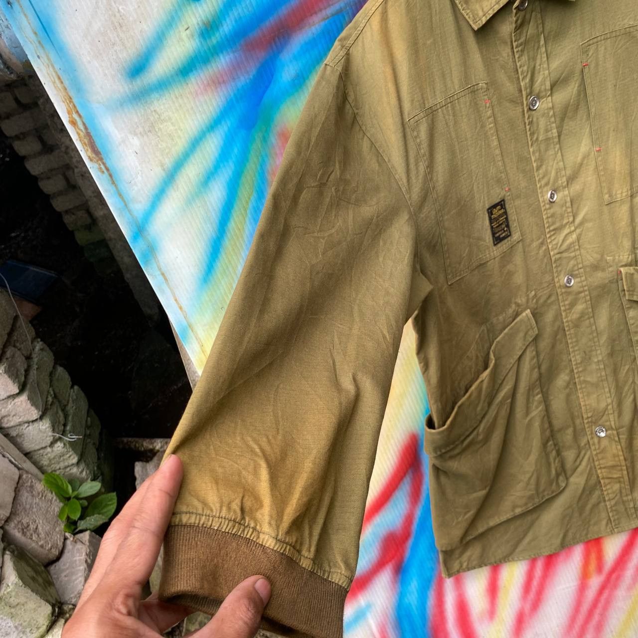 Japanese Brand × Vintage Vintage Gym Master Sun Faded Jacket Size US XL / EU 56 / 4 - 3 Thumbnail