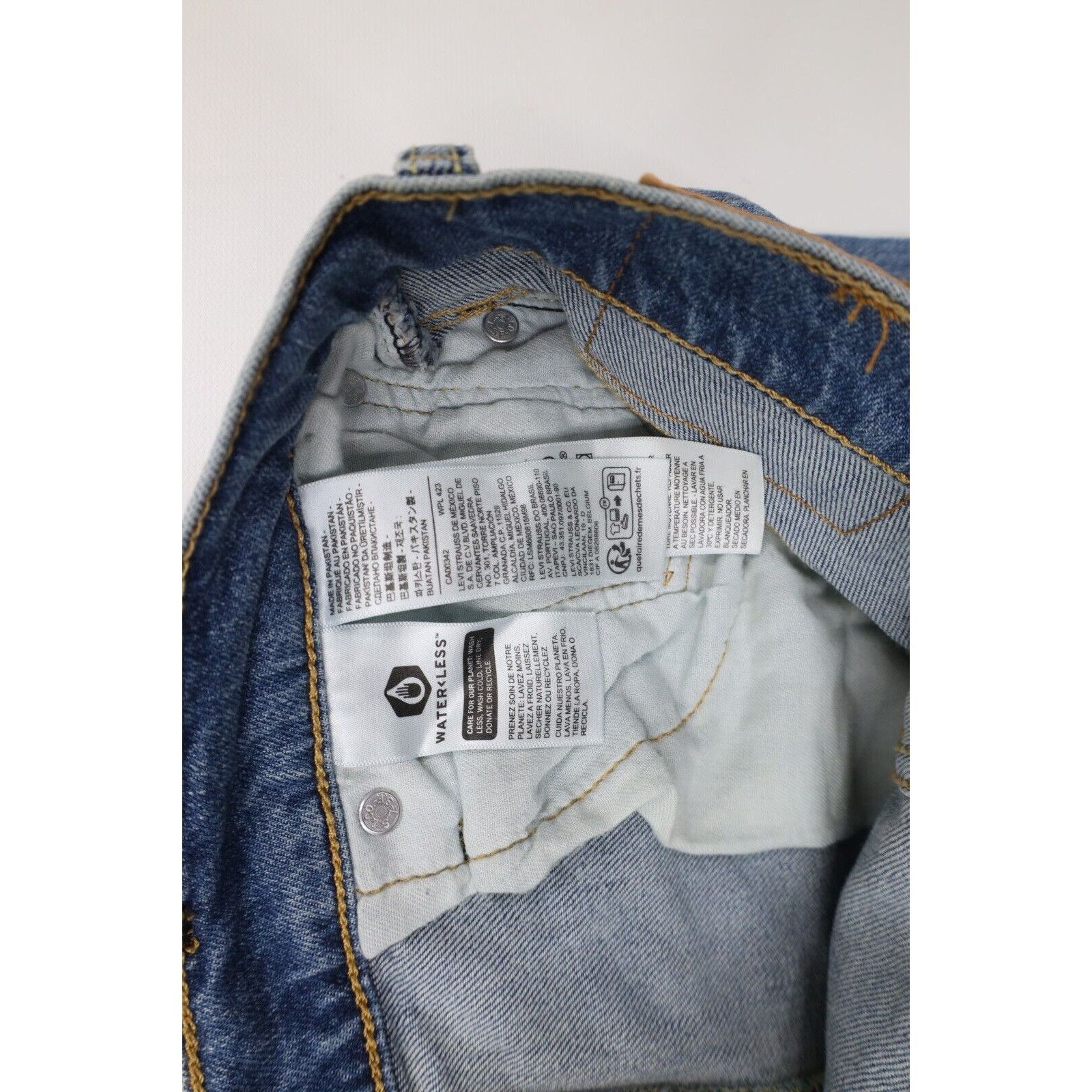 Levi's New Levis 512 Stretch Slim Fit Tapered Leg Denim Jeans Size US 29 - 8 Thumbnail