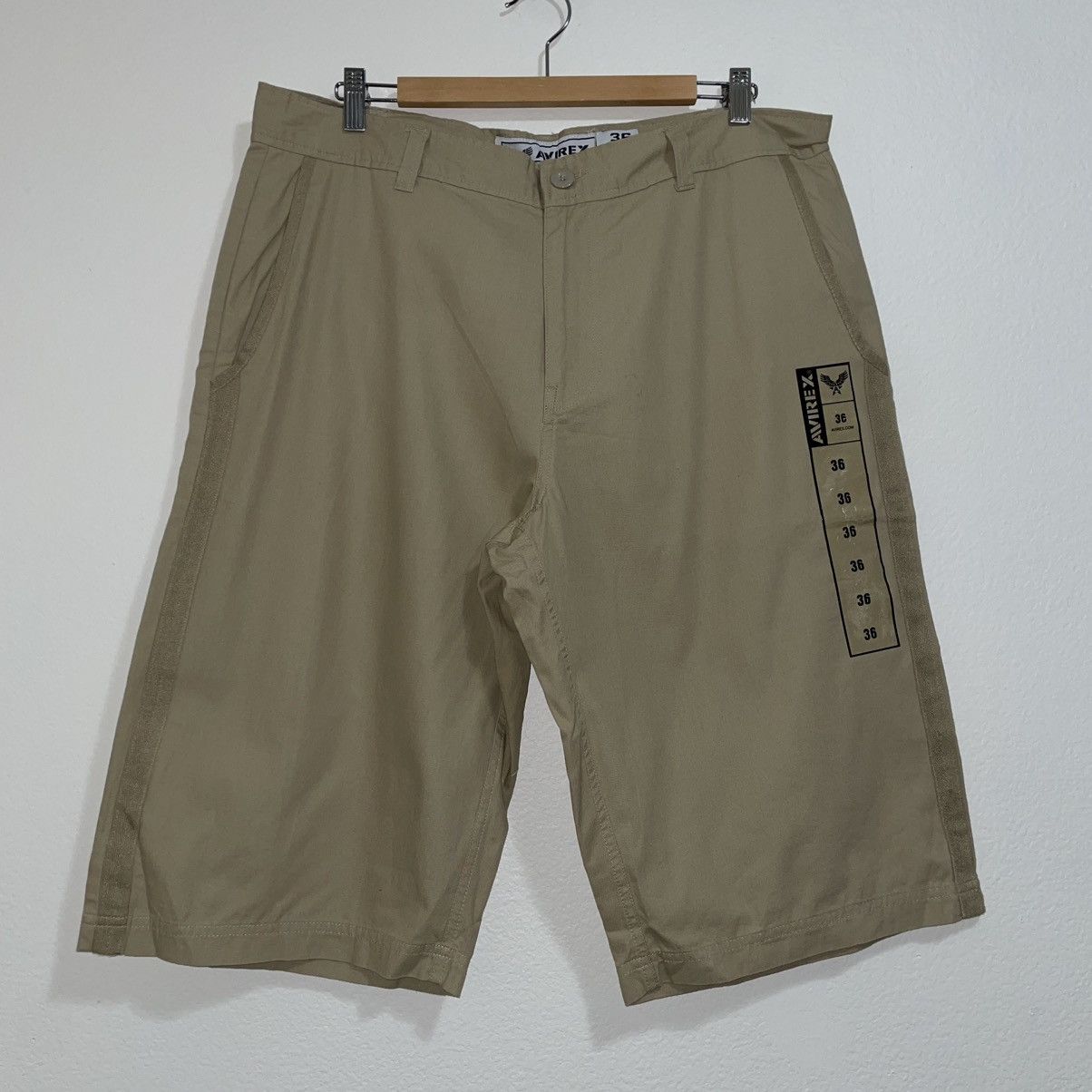 Avirex Avirex Khaki Shorts Size US 36 / EU 52 - 1 Thumbnail