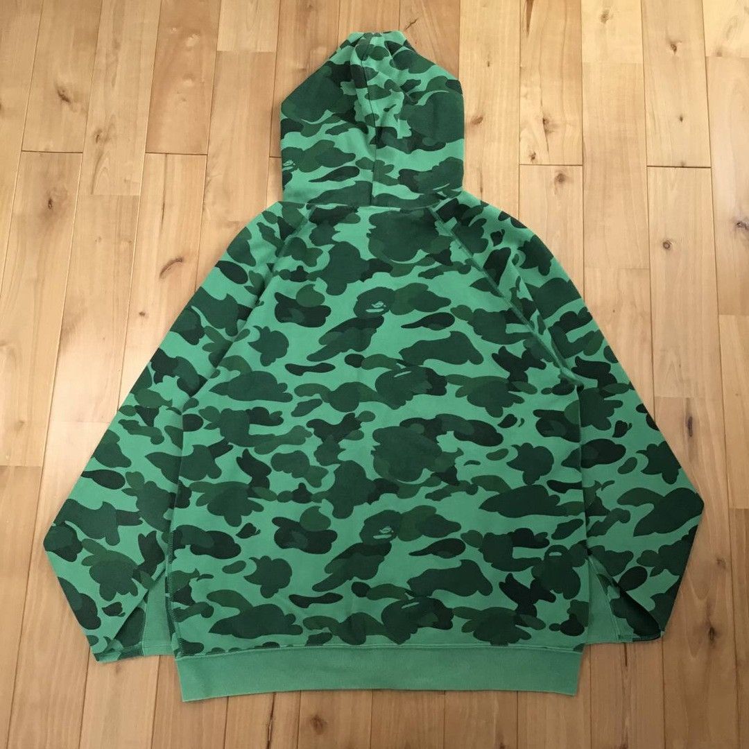 Bape 🔥Shibuya store camo🔥 BAPE Cotton Pique zip hoodie APE NIGO Size US L / EU 52-54 / 3 - 3 Thumbnail
