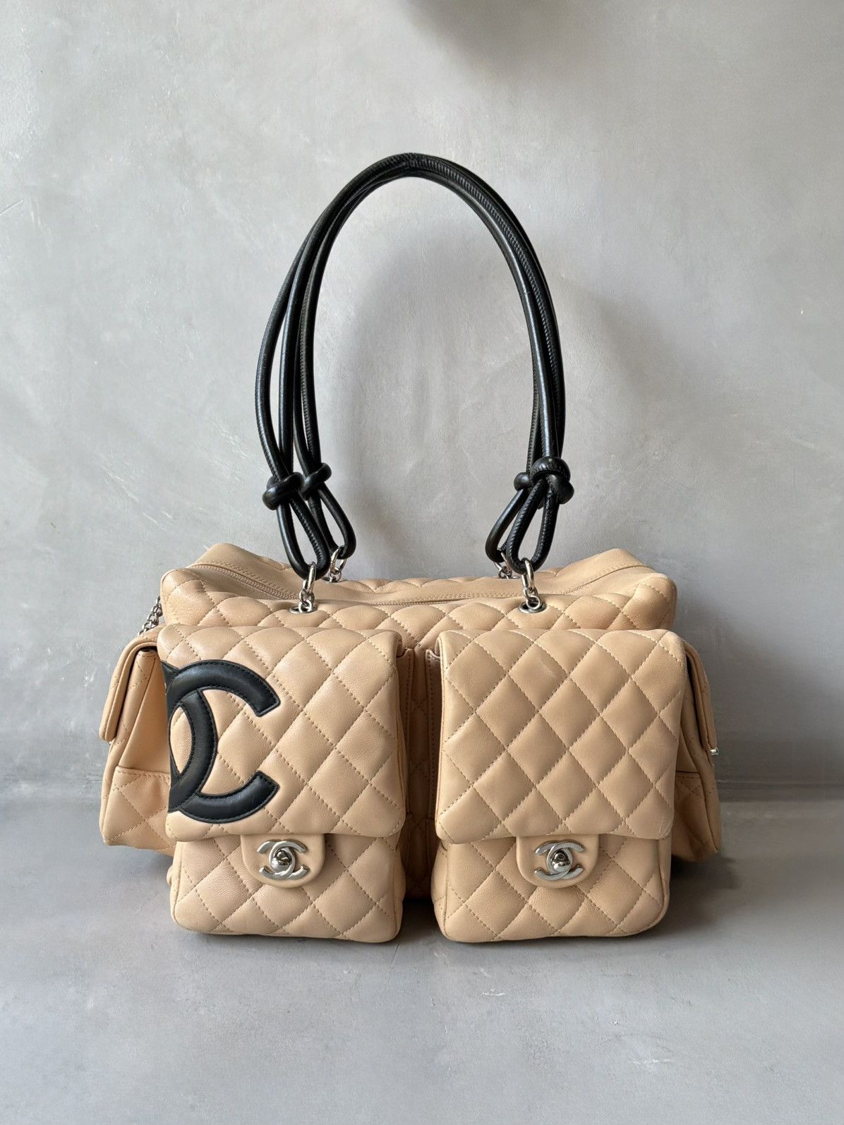 Chanel 2004 Chanel - Cambon Ligne - Reporter Bag Size ONE SIZE - 1 Thumbnail