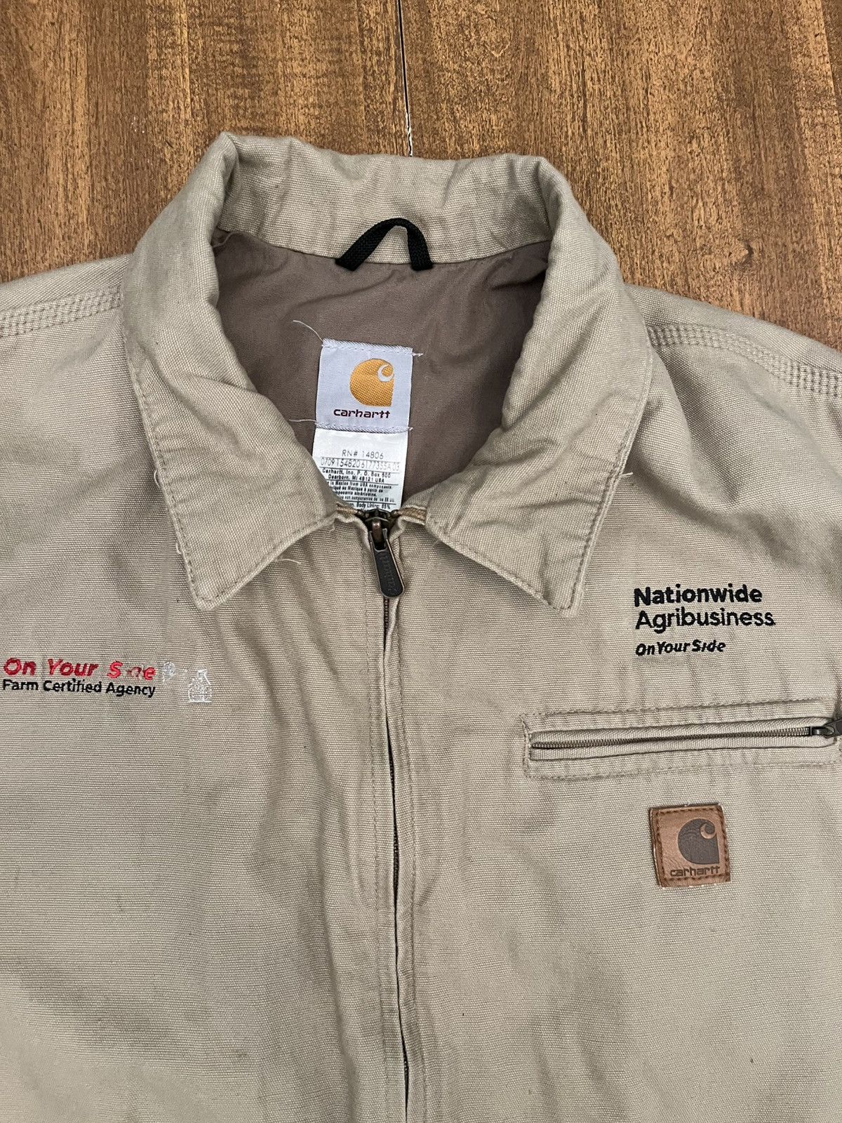 Carhartt 2006 Detroit Tan Jacket 2XL Size US XXL / EU 58 / 5 - 3 Thumbnail