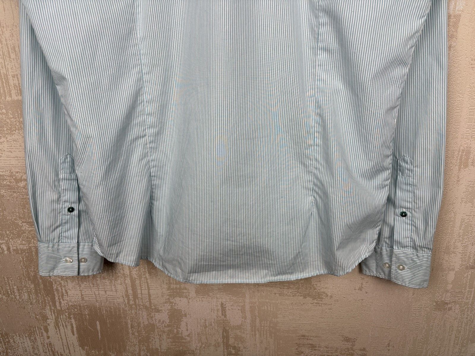 Lacoste Lacoste Striped Shirt Long Sleeve Pocket Slim Tailored Fit Size US L / EU 52-54 / 3 - 18 Thumbnail