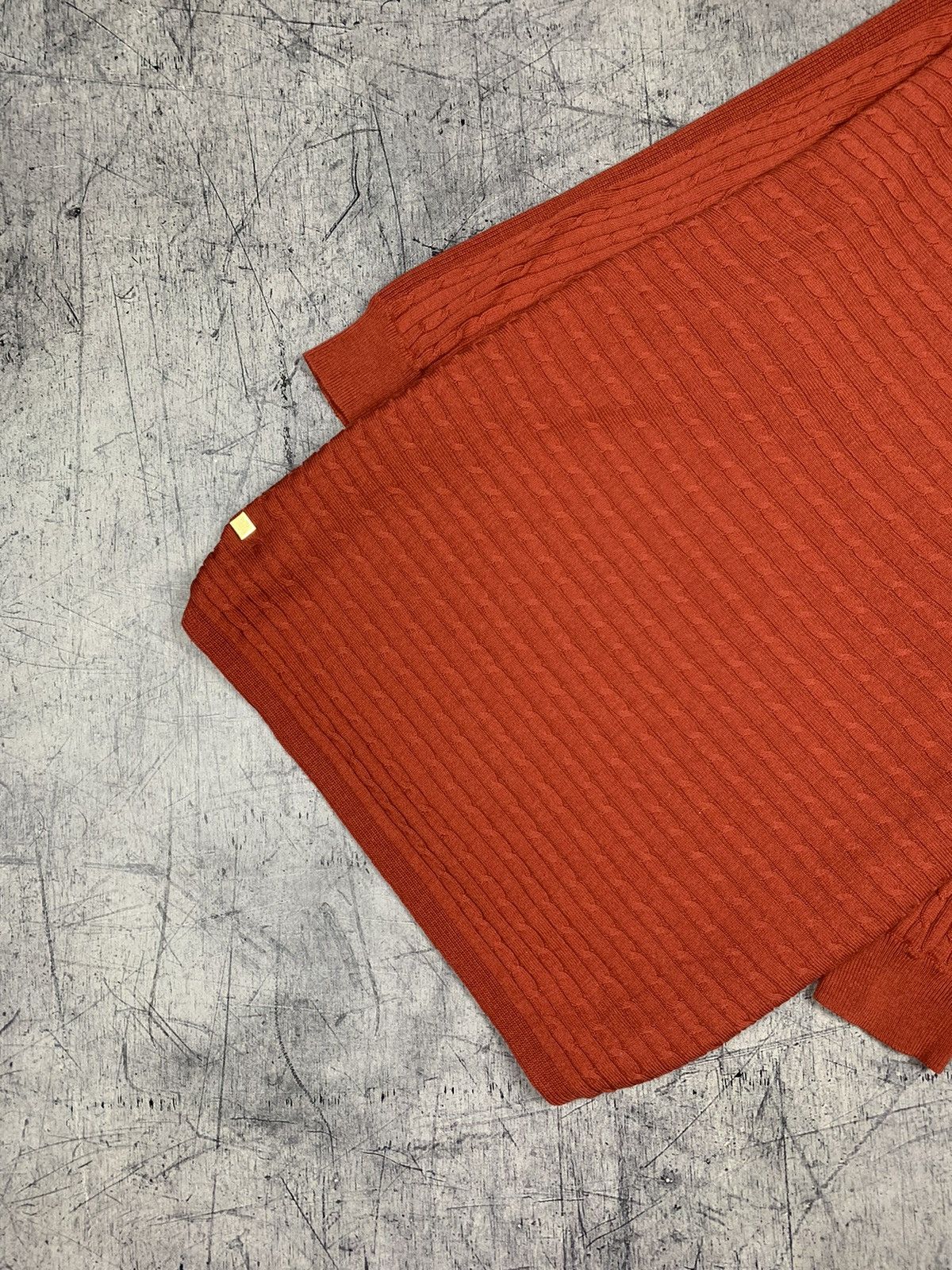 Lauren Ralph Lauren Lauren Ralph Lauren Knit Sweater Size M Orange Long Sleeve Size M / US 6-8 / IT 42-44 - 4 Thumbnail