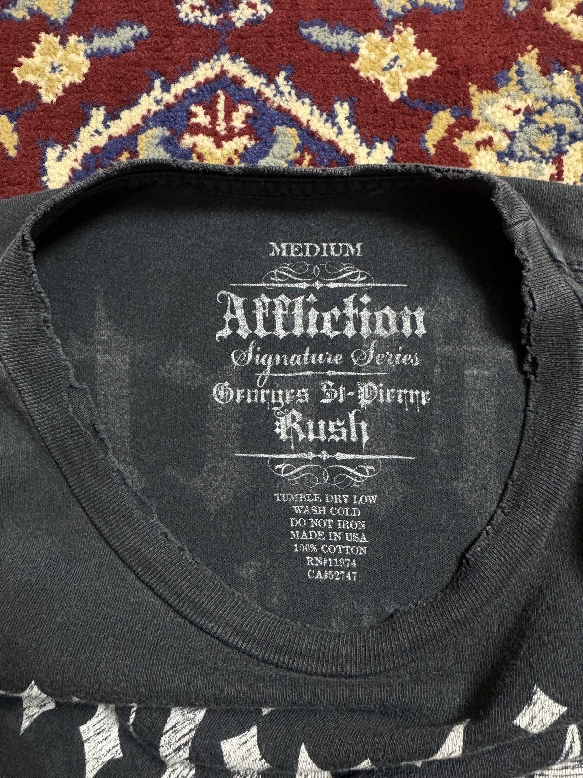 Affliction Affliction Rush Georges St Pierre Signature Series Y2k MMA Size US L / EU 52-54 / 3 - 9 Thumbnail