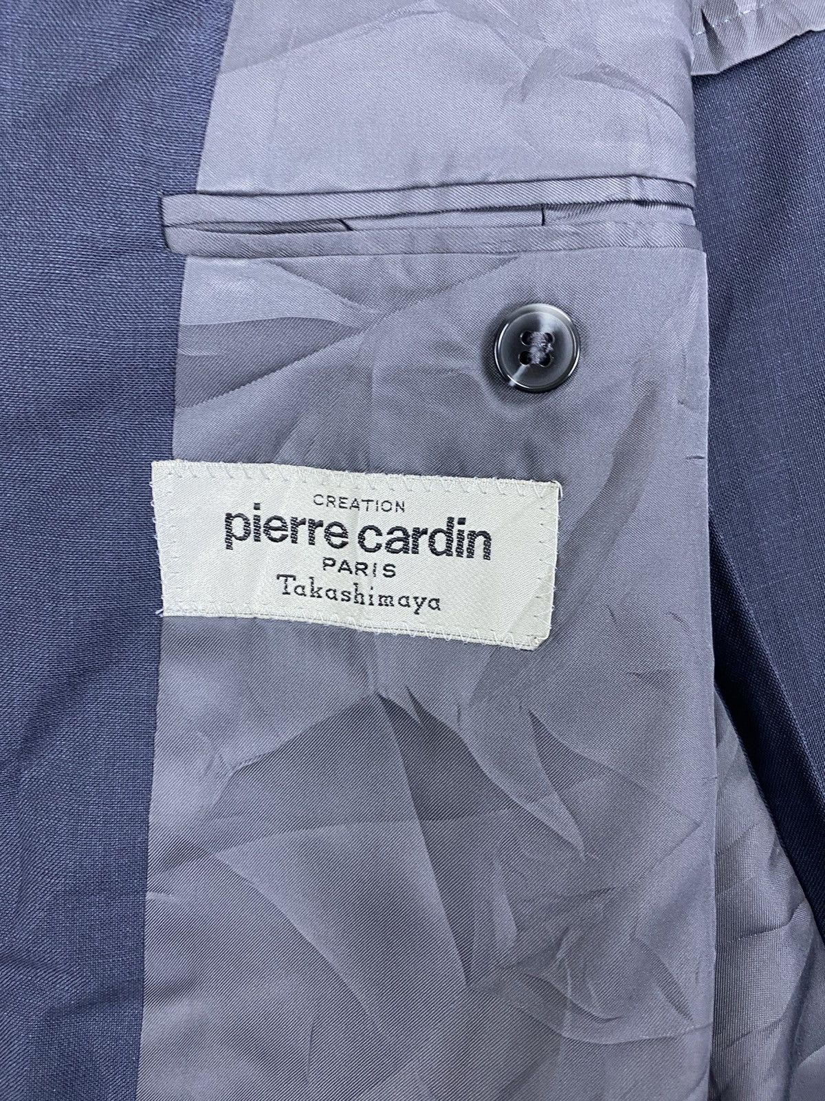 Pierre Cardin Vintage Pierre Cardin Takasyimaya Double Button Blazer Size US M / EU 48-50 / 2 - 9 Thumbnail