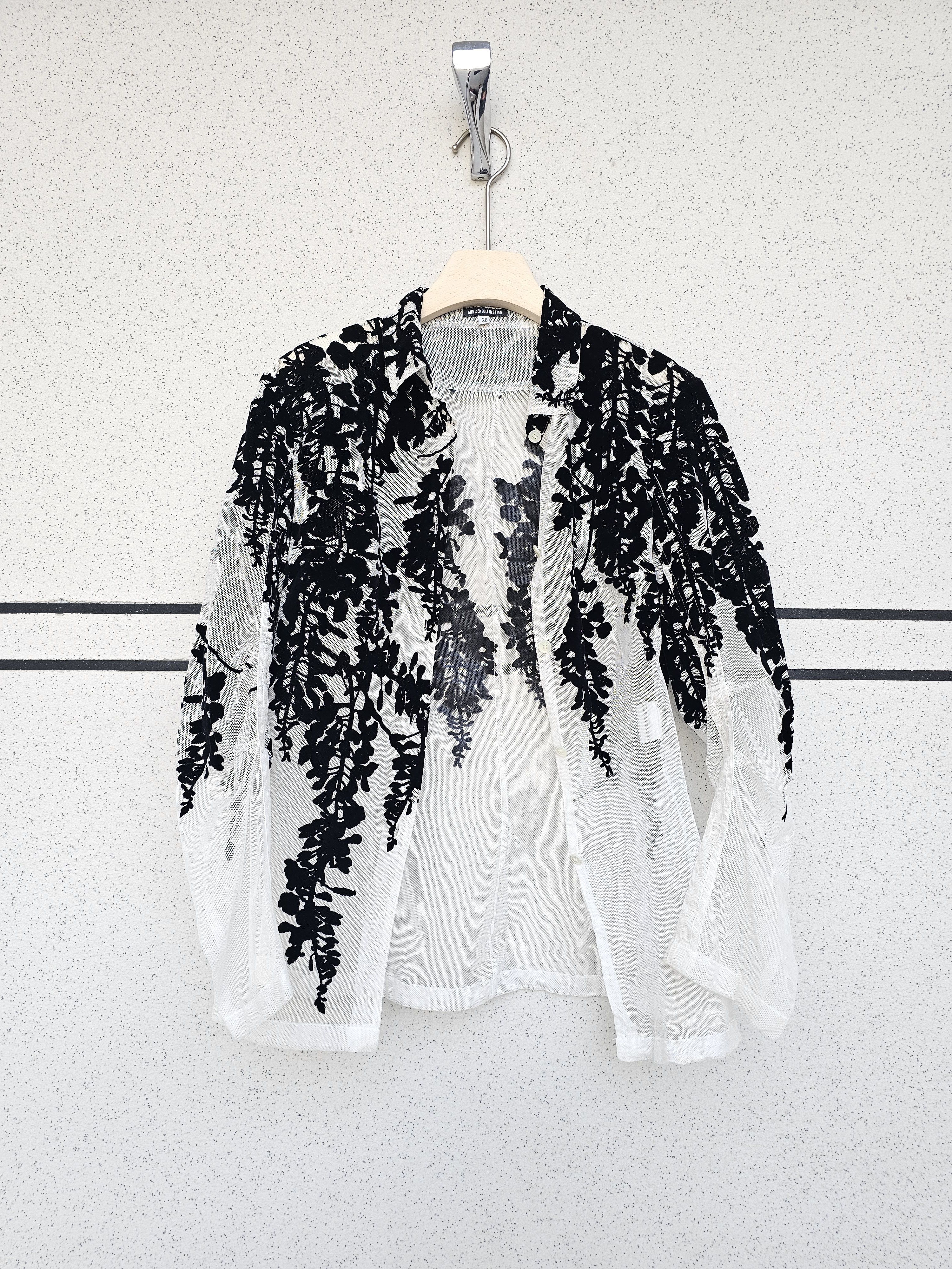 Ann Demeulemeester Ann Demeulemeester Full lace shirt Size S / US 4 / IT 40 - 6 Thumbnail