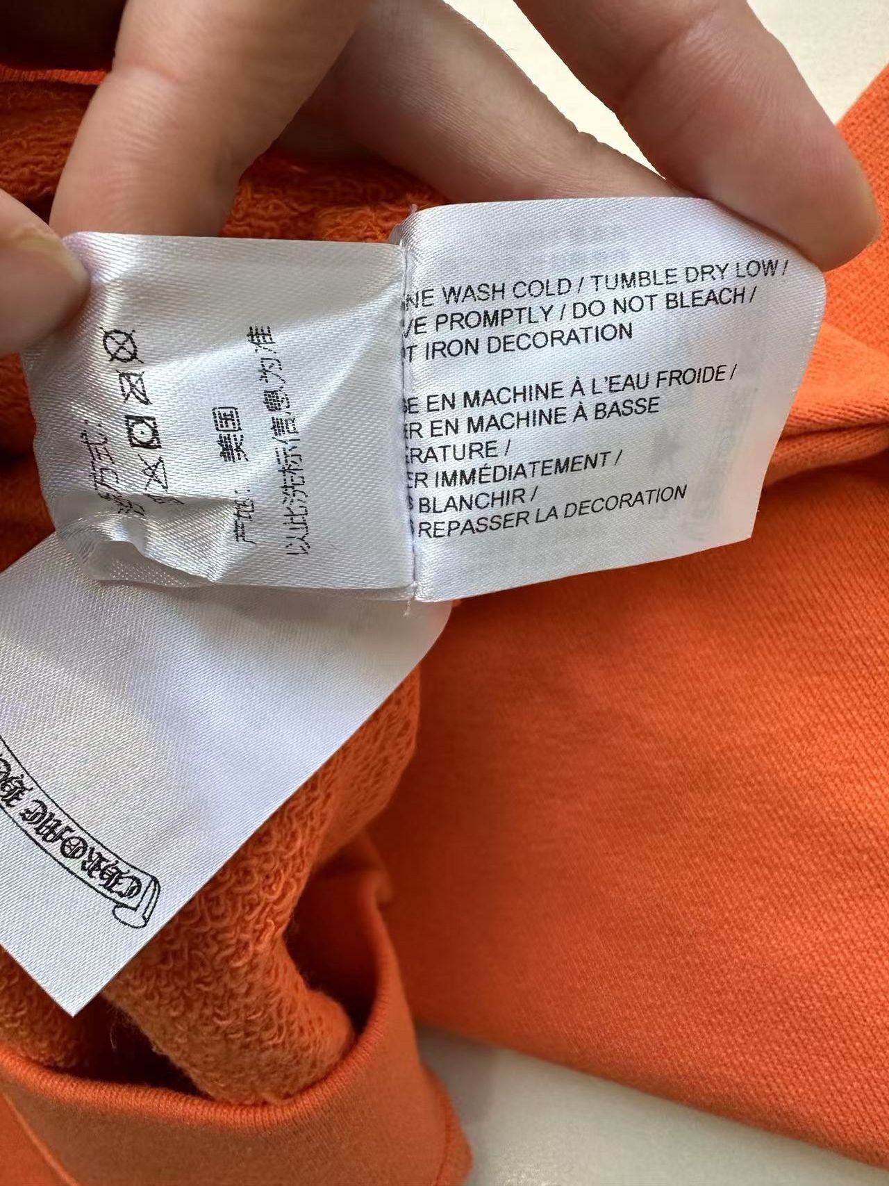 Chrome Hearts Chrome Hearts Vine Dagger Orange Crewneck Sweatshirt Size US M / EU 48-50 / 2 - 10 Thumbnail