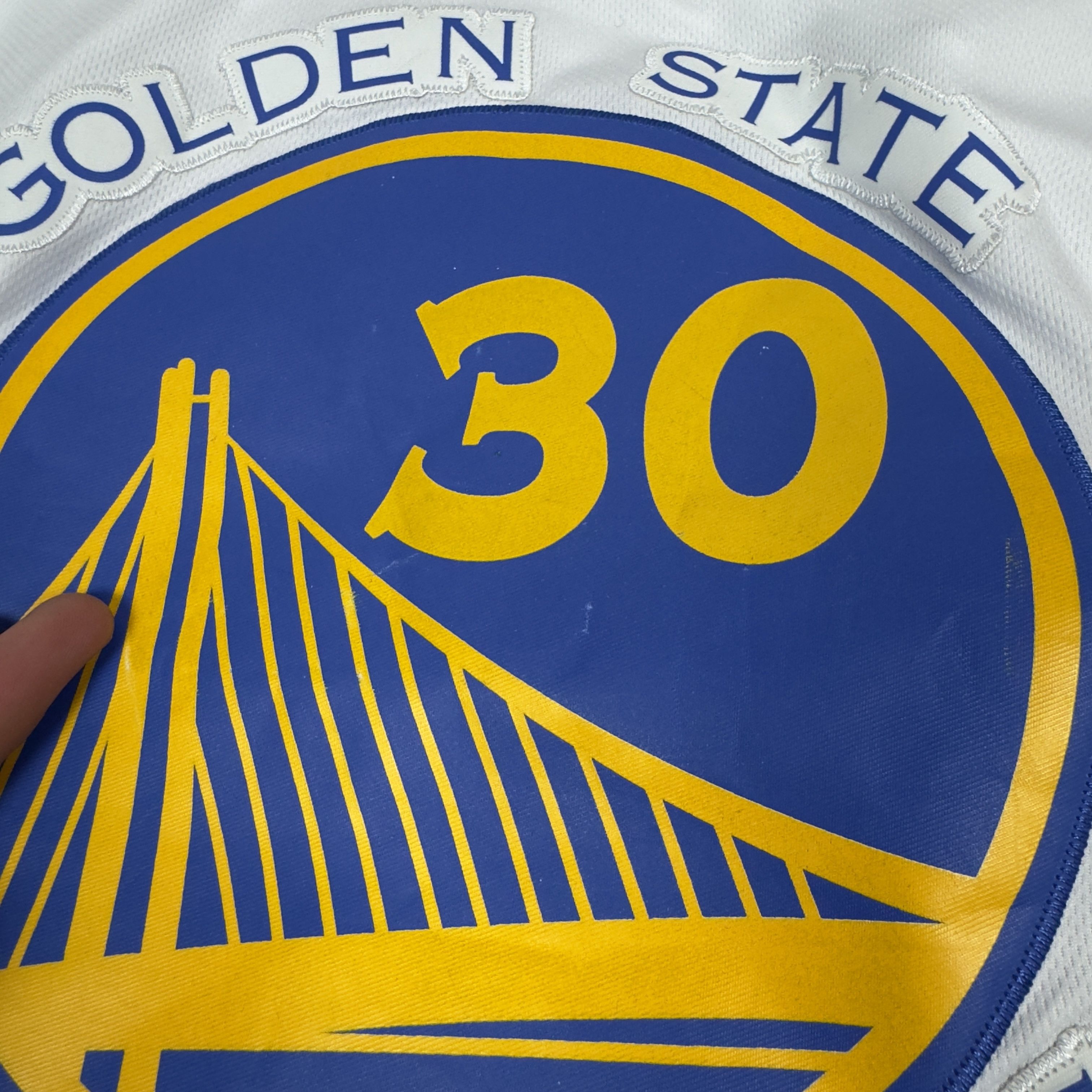 Adidas × NBA Adidas Mens Golden State Warriors Stephen Curry Jersey Small Size US S / EU 44-46 / 1 - 2 Thumbnail