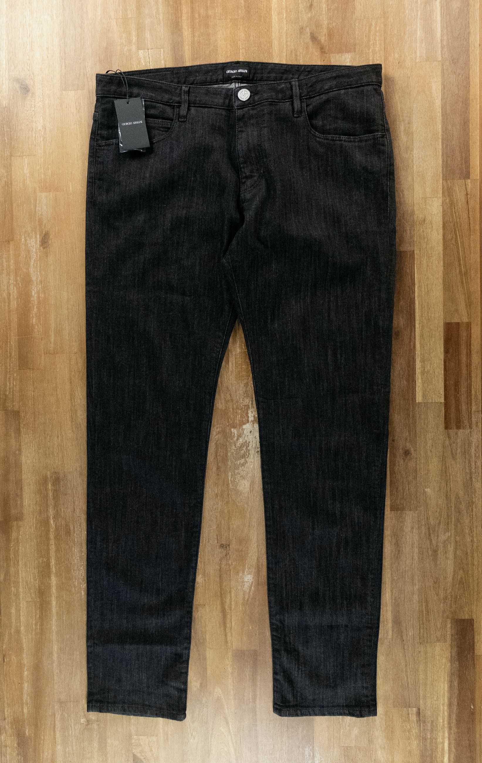 Giorgio Armani GIORGIO ARMANI mainline dark gray jeans Size 36 Size US 36 / EU 52 - 4 Thumbnail