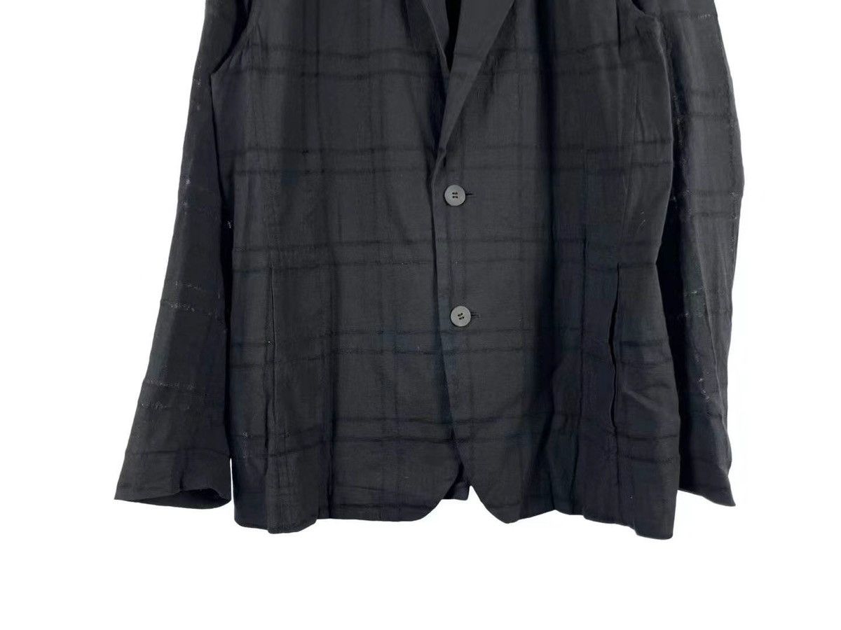 Issey Miyake Issey Miyake Stripe Blazer Size 50R - 4 Thumbnail