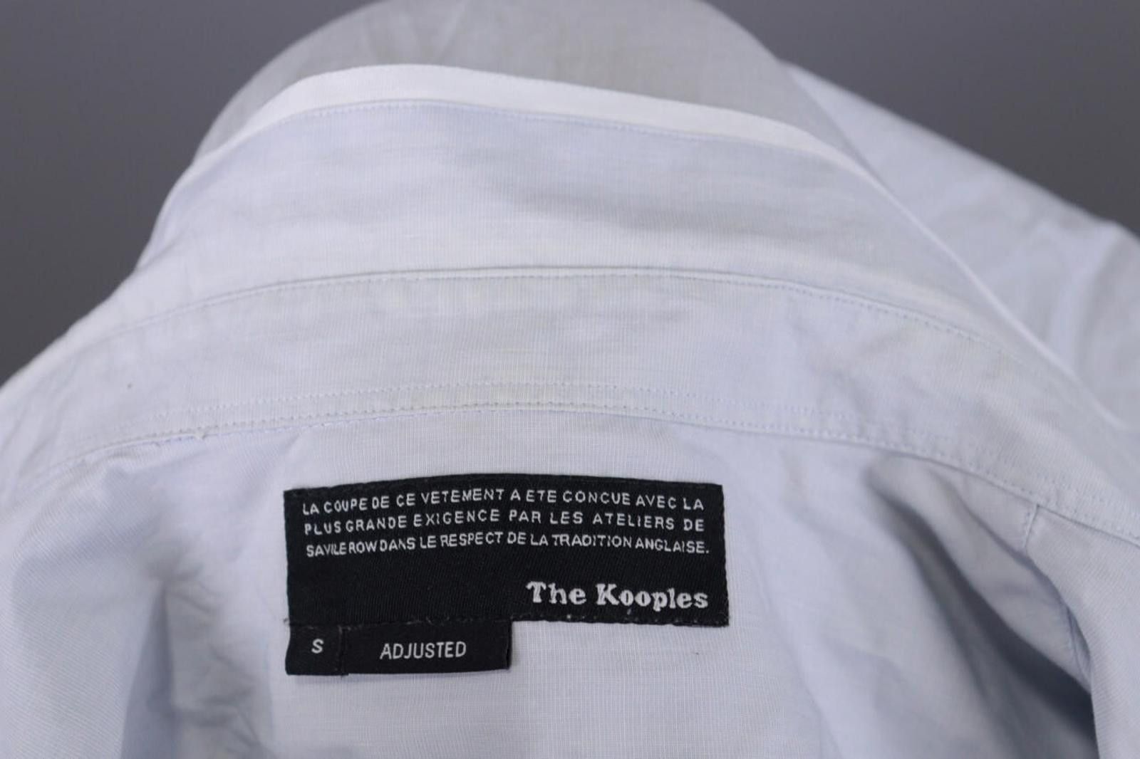 The Kooples The Kooples Adjusted Blue Summer Button Down Shirt Size S Size US S / EU 44-46 / 1 - 10 Thumbnail