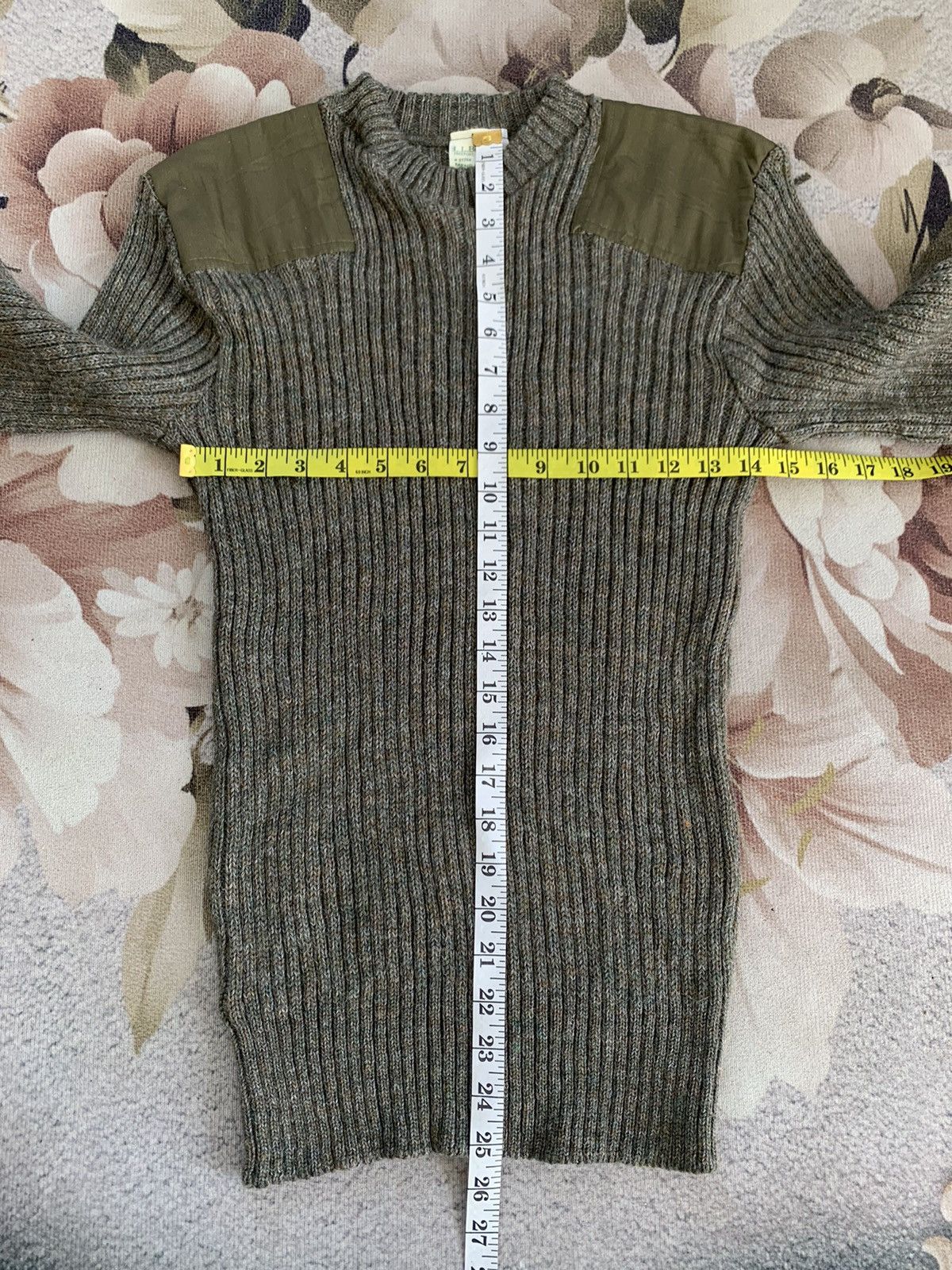 L.L. Bean × Vintage LL Bean Pure New Wool Sweater Pull Jumper Size US S / EU 44-46 / 1 - 8 Thumbnail