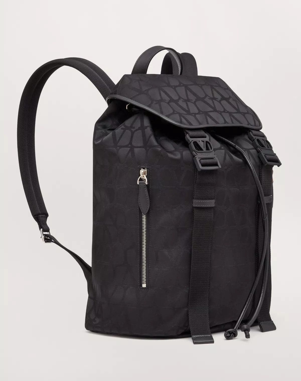 Valentino oc11z0725 Size: OS/Iconographe Nylon Backpack in Black Size ONE SIZE - 2 Thumbnail