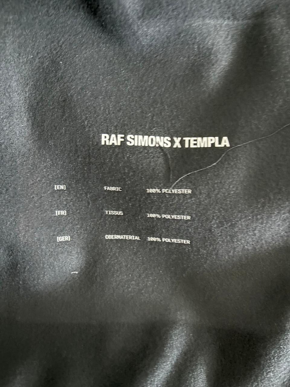 Raf Simons Raf Simons x Templa Vest Size US L / EU 52-54 / 3 - 6 Thumbnail