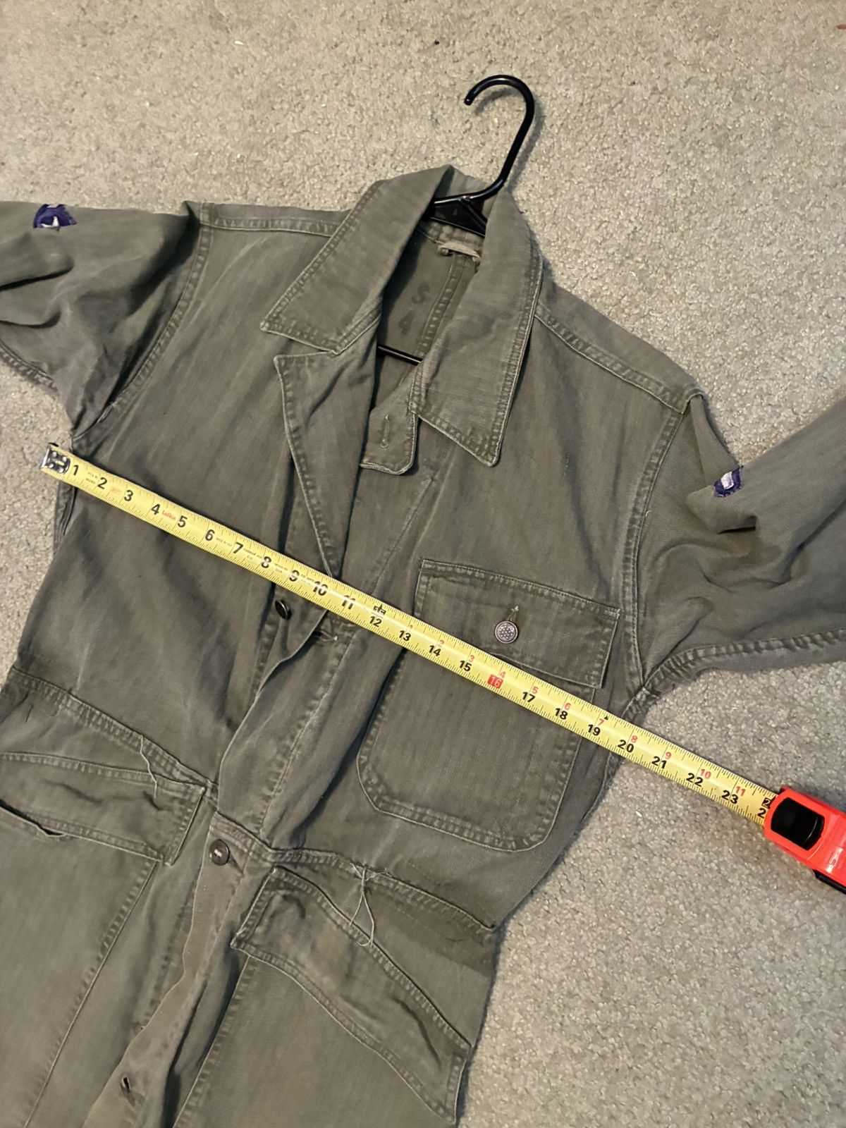 Vintage Vintage 1950s US Army hbt modified jacket Size US S / EU 44-46 / 1 - 7 Thumbnail