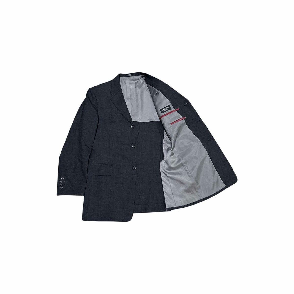 Yohji Yamamoto 🔥Nice Vintage Sacsny Y’Saccs Yohji Yamamoto Blazer Jacket Size US M / EU 48-50 / 2 - 6 Thumbnail