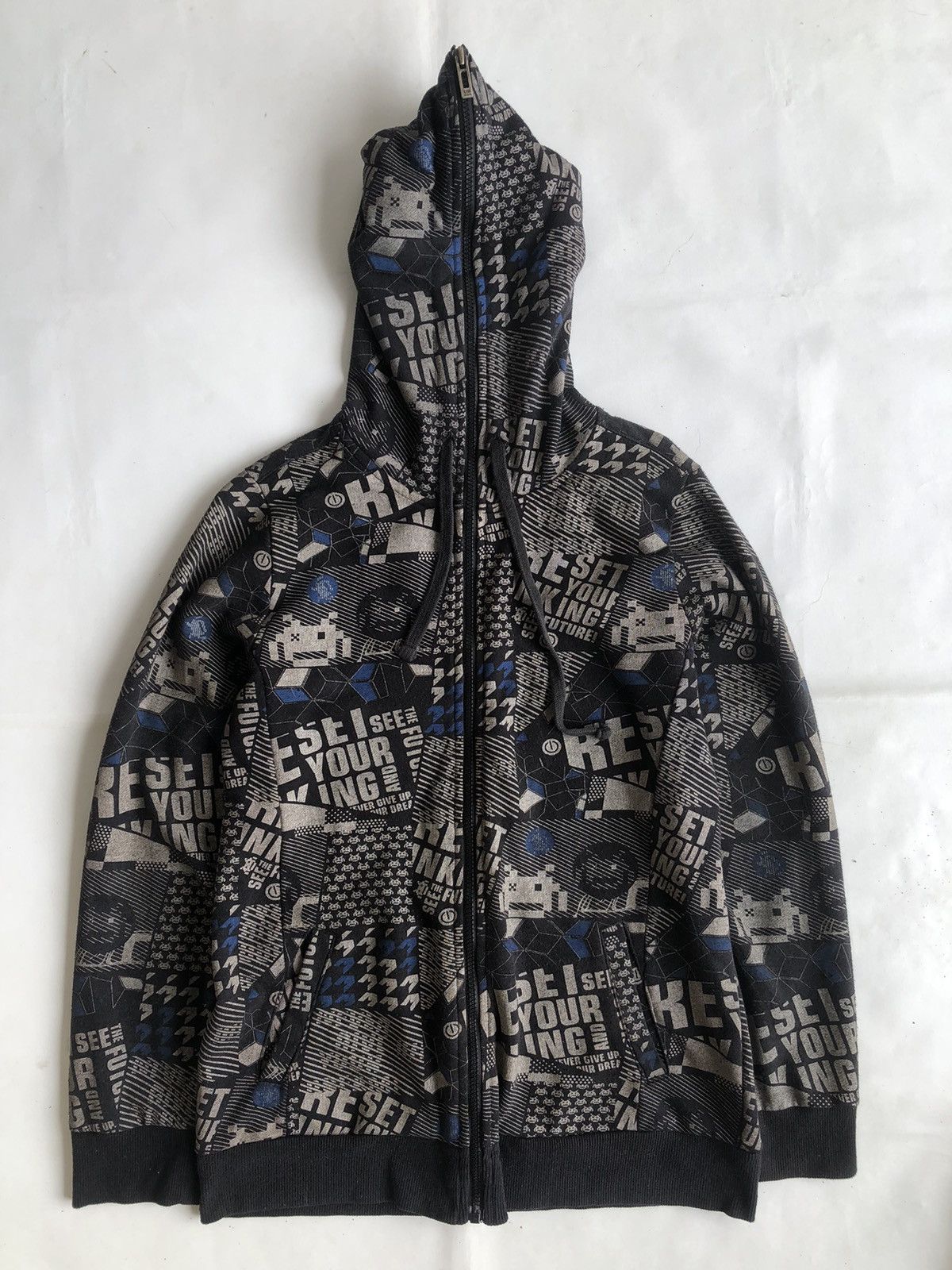 If Six Was Nine × Japanese Brand × Le Grande Bleu (L.G.B.) Unionboy Poem Zipper Fur Hoodie Ifsixwasnine LGB Style Size US M / EU 48-50 / 2 - 3 Thumbnail