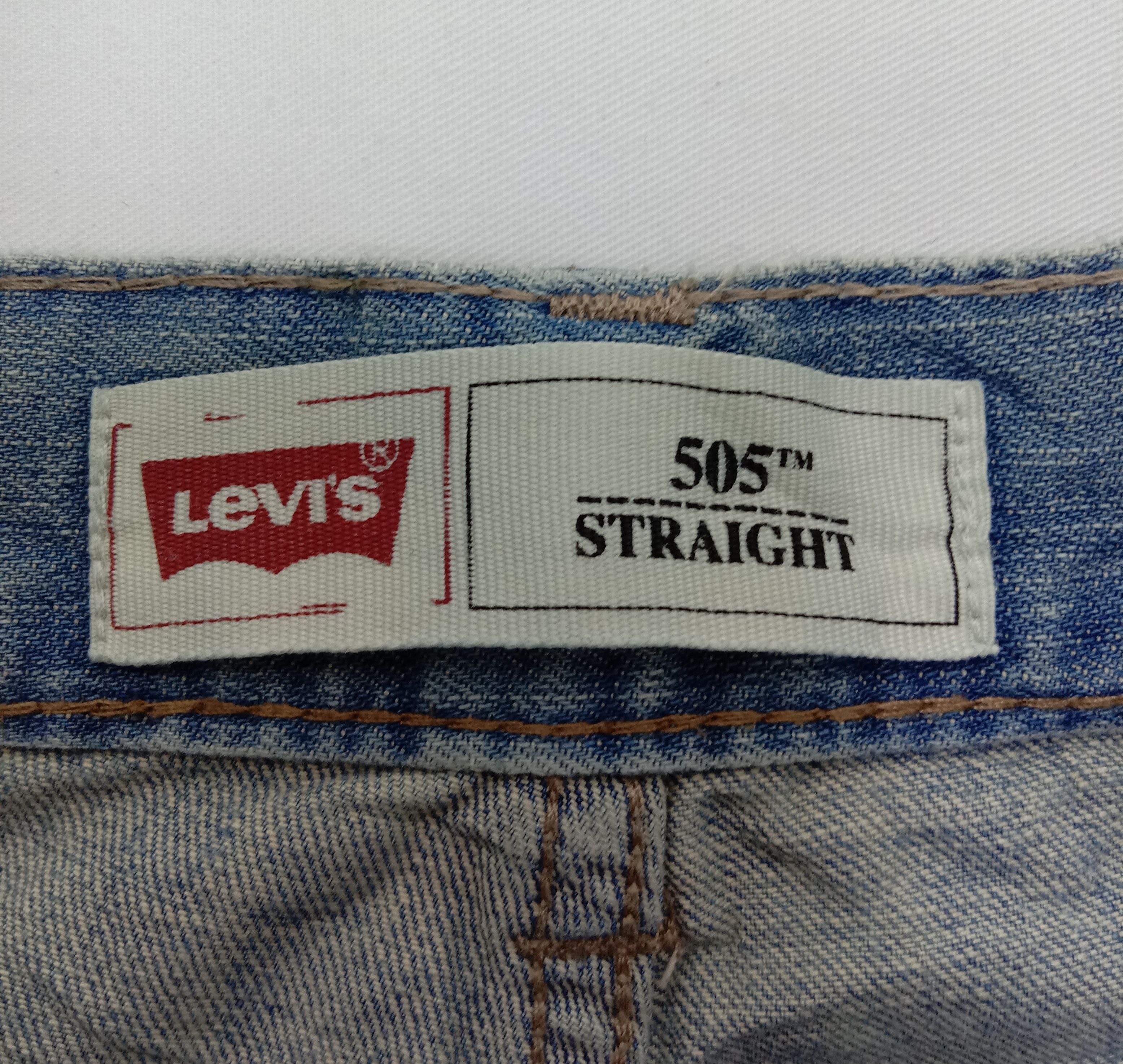 Levi's Vintage Levi's 505 Jeans Blue Wash Straight Leg Denim Size 28" / US 6 / IT 42 - 11 Thumbnail