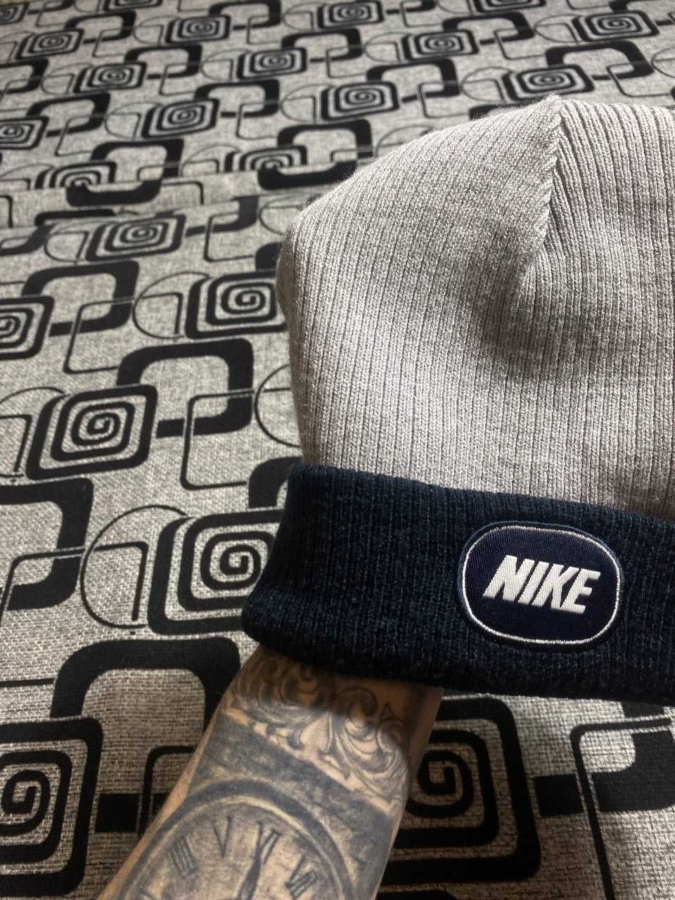 Nike Vintage Fur Faux Fuzzy Y2k Ushanka Hat Size ONE SIZE - 5 Thumbnail