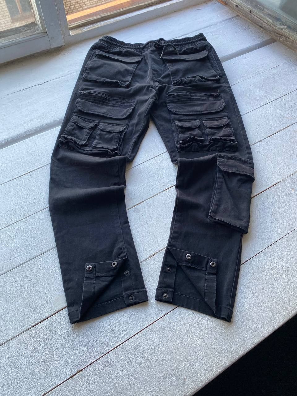 If Six Was Nine × Japanese Brand 90s Japanese Multipocket Gothic Y2k Bondage Mens Pants RARE Size US 32 / EU 48 - 1 Thumbnail