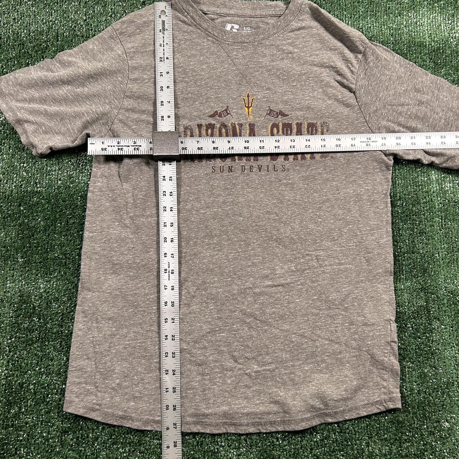 Russell Athletic Russell Arizona State Sun Devils T-Shirt. Size large Size US L / EU 52-54 / 3 - 2 Thumbnail