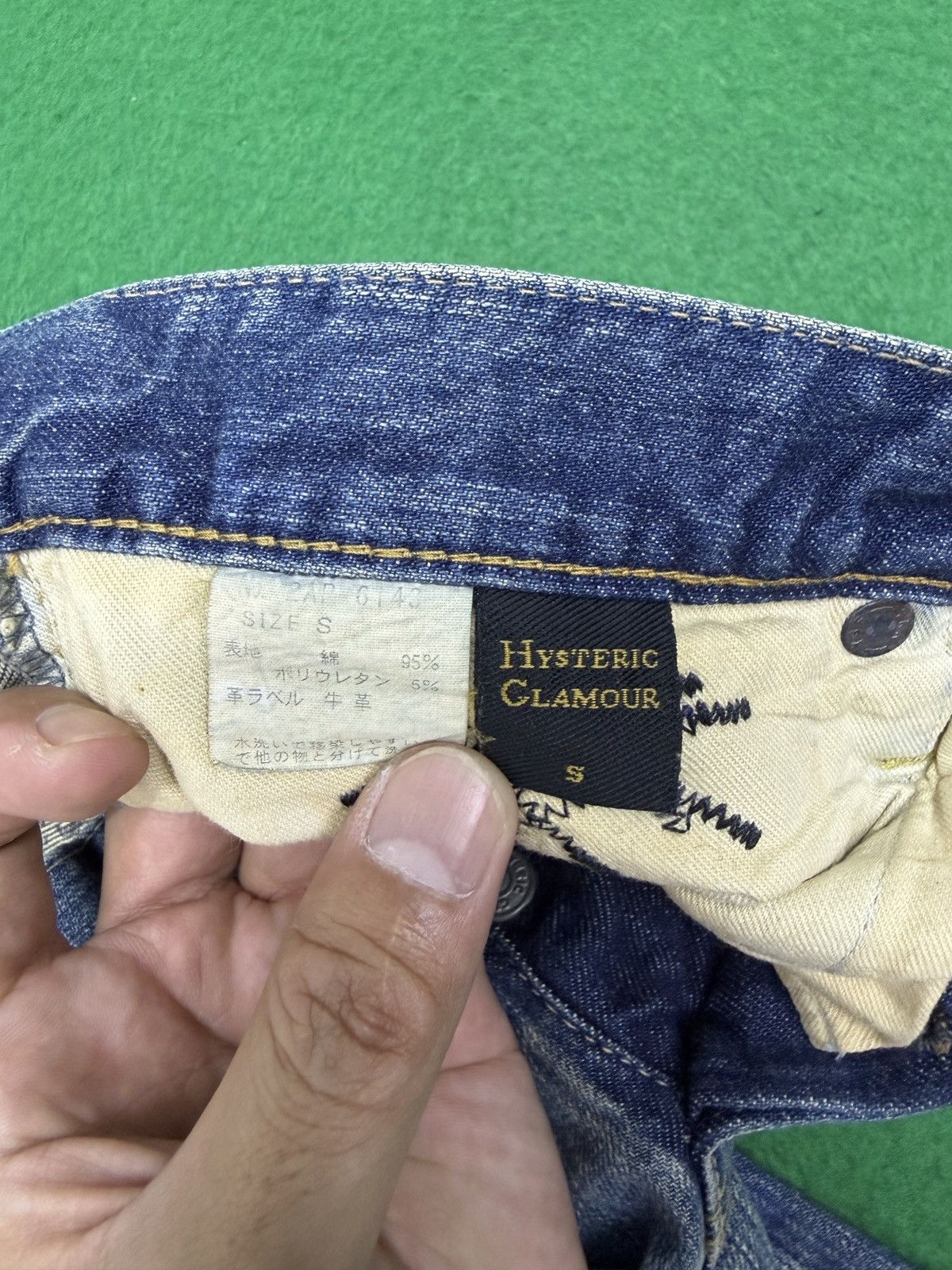 Hysteric Glamour A19 HYSTERIC GLAMOUR RAMONES Size US 29 - 19 Thumbnail
