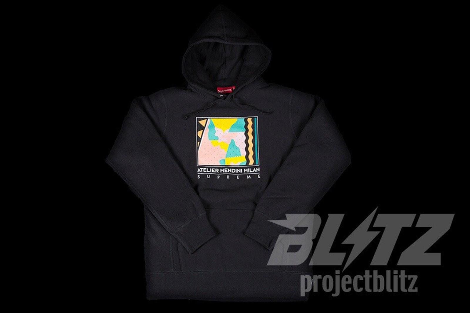 Supreme SS16 SUPREME MENDINI ATELIER MILAN HOODED SWEATSHIRT Size US M / EU 48-50 / 2 - 2 Thumbnail