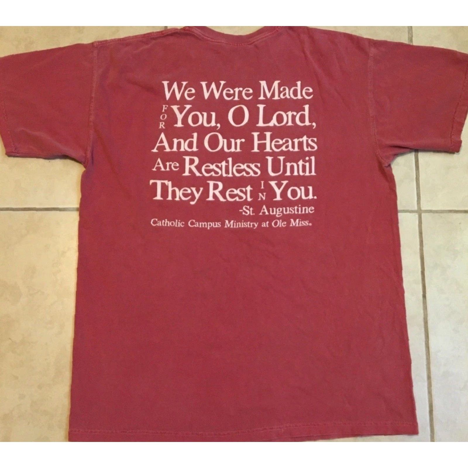 Vintage VINTAGE Bless Your Heart Faded Shirt L God Jesus Ole Miss Religion Funny Grunge Y2k Shirt Mens Red University of Mississippi T-Shirt Size US L / EU 52-54 / 3 - 2 Thumbnail