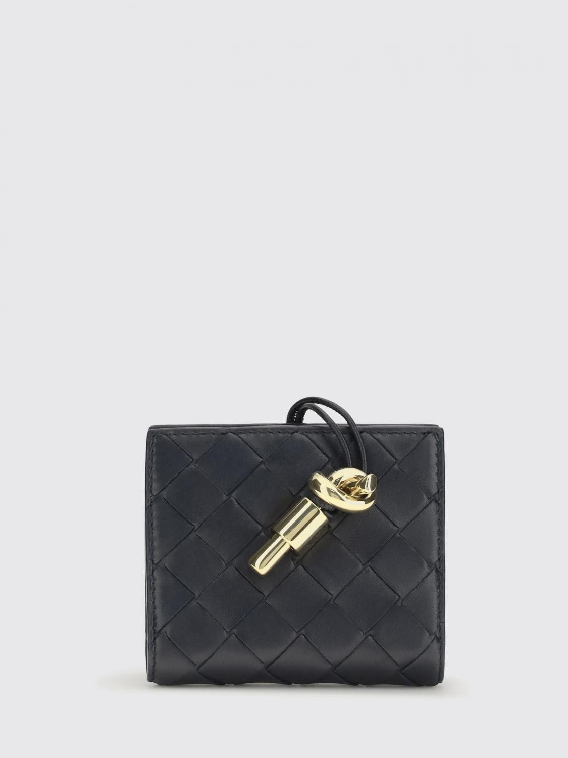 Bottega Veneta Bottega Veneta Wallet Woman Navy Size ONE SIZE - 1 Thumbnail