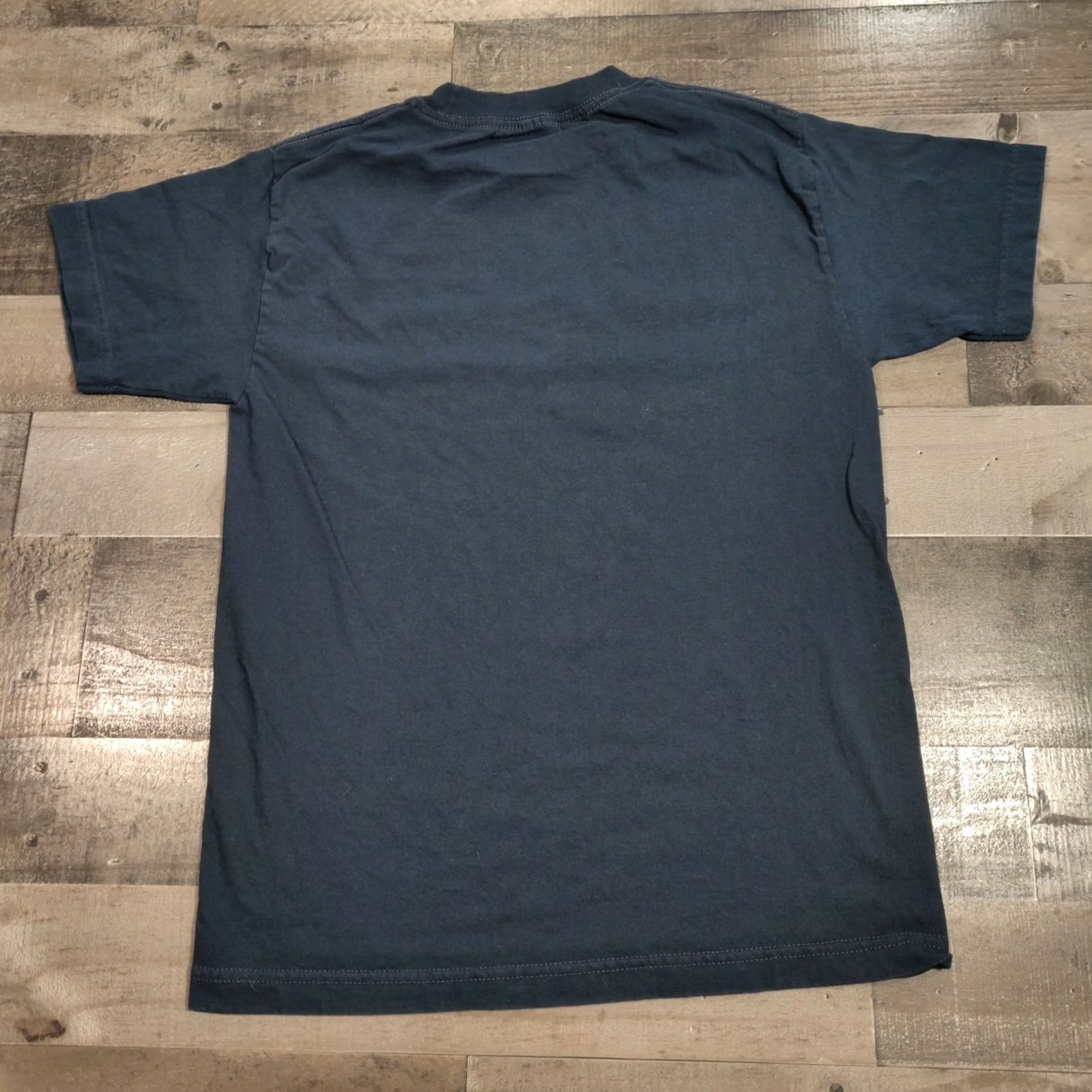 Quiksilver Quiksilver T-Shirt Mens S Small Blue Heritage Frozen Paradise Modern Fit Casual Crew Neck Short Sleeve Cotton Solid Logo Print Size US S / EU 44-46 / 1 - 2 Thumbnail