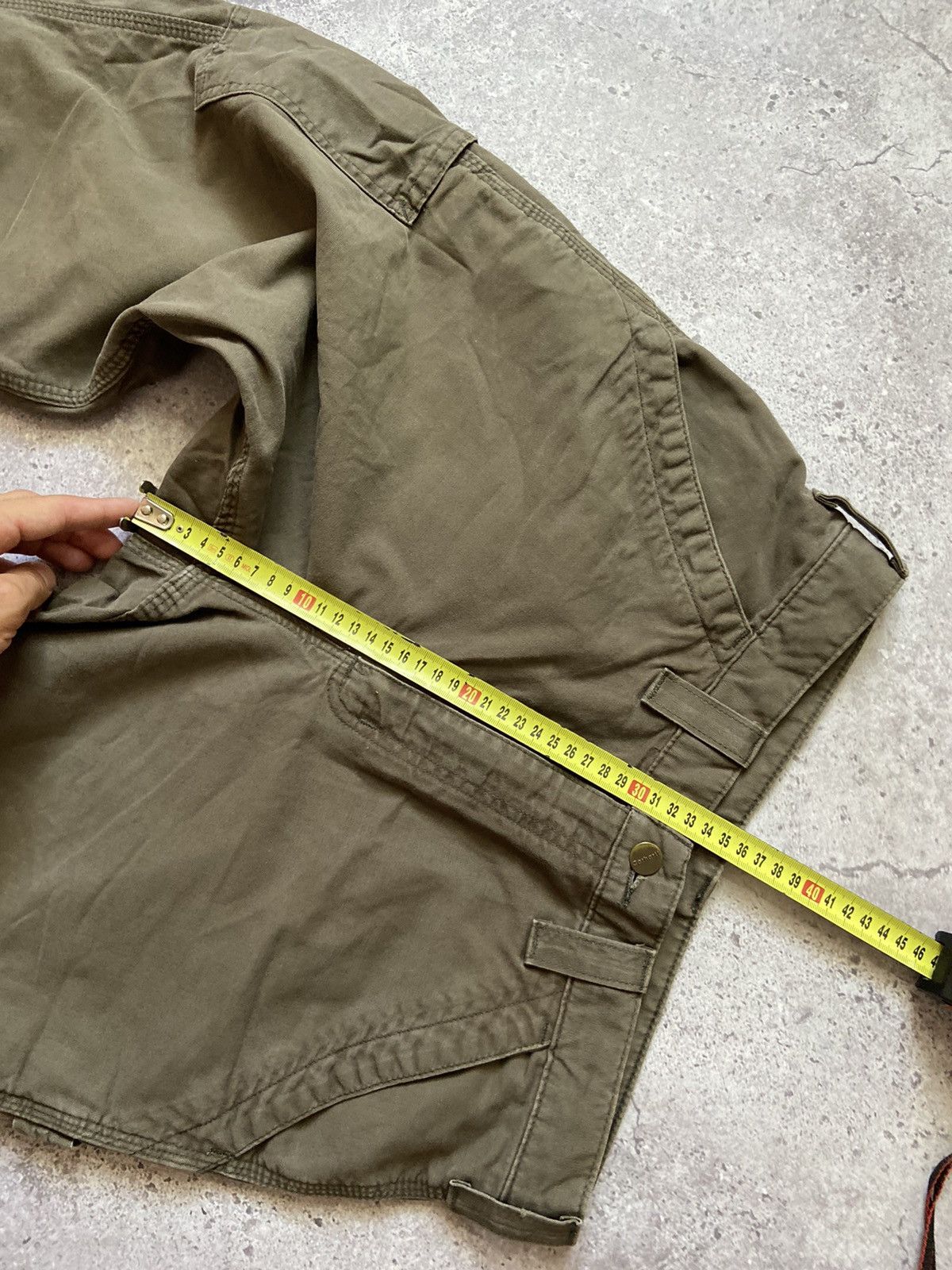Carhartt Rare Vintage Y2K Baggy Faded Carhartt Work Pants Brown 31x32 Size US 31 - 5 Thumbnail