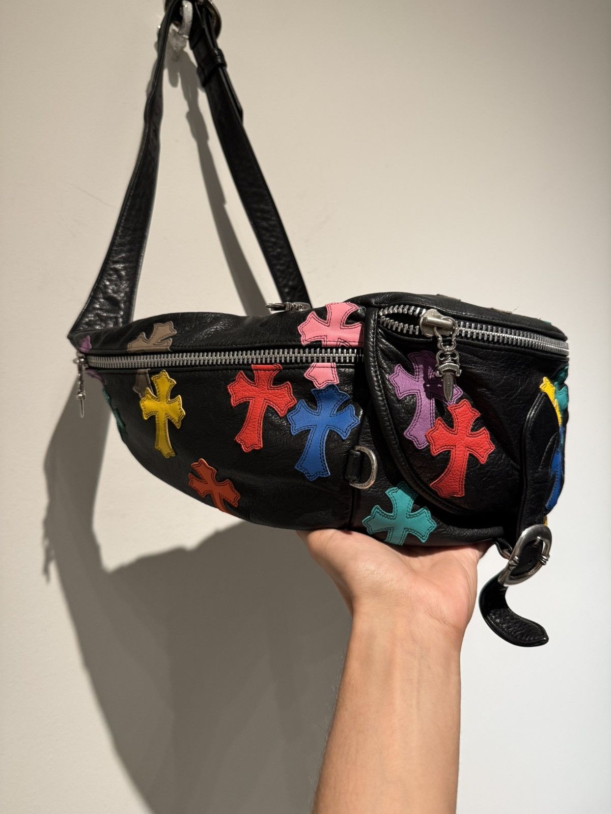 Chrome Hearts XXL SNAT BAG FLOODED RAINBOW Size ONE SIZE - 4 Thumbnail