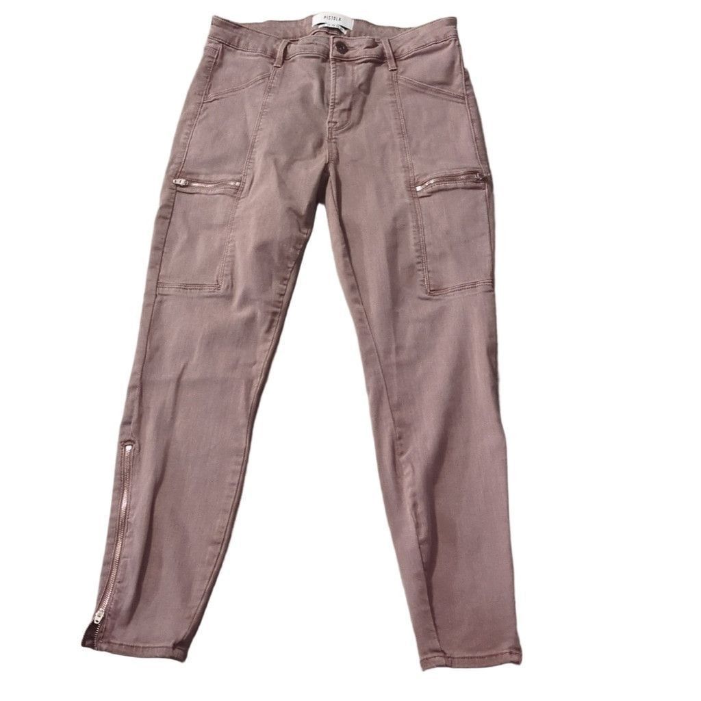 Pistola Pistola Topanga Cargo Zipper Muave Jeans Size 29 Size 29" - 2 Thumbnail