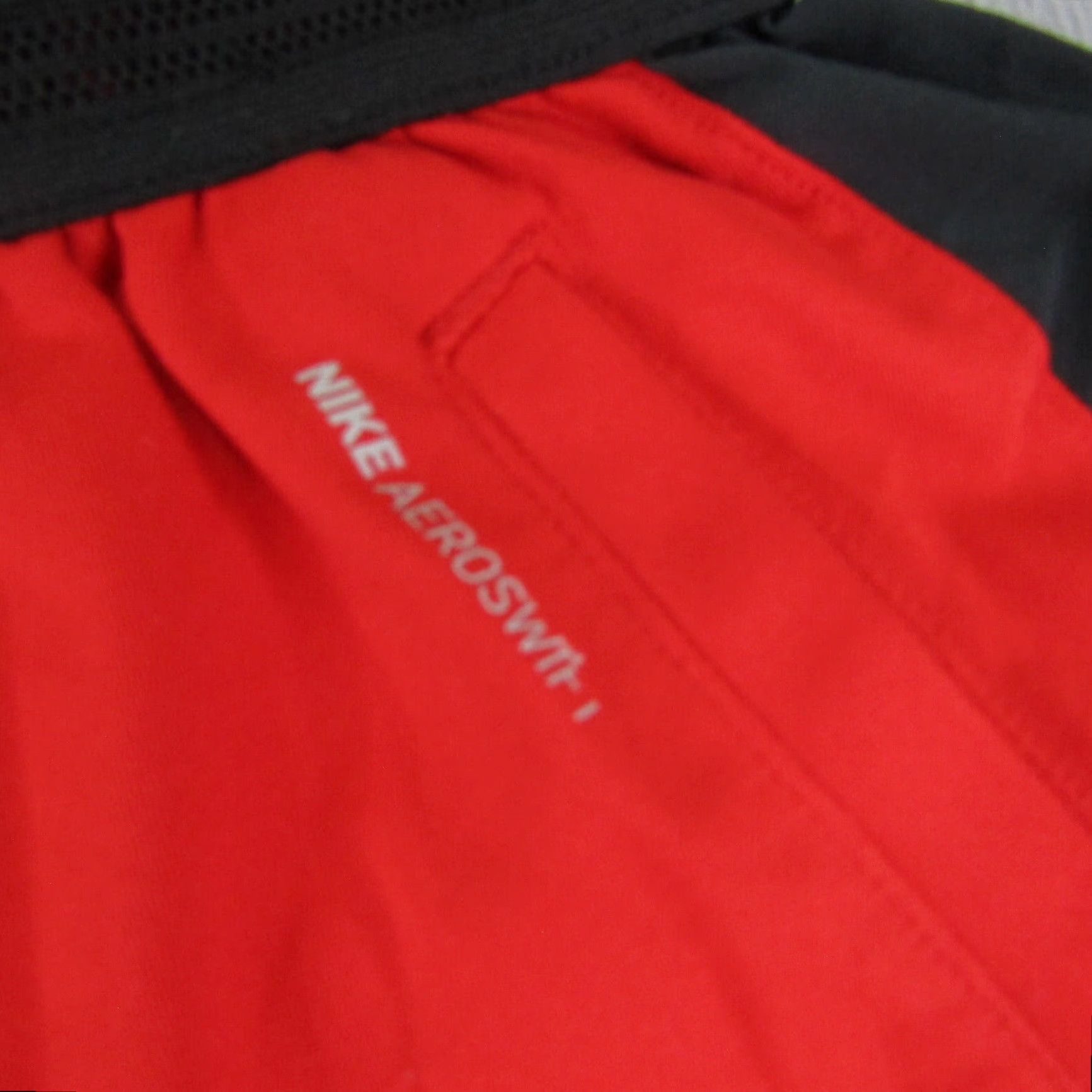 Nike Nike Aeroswift Shorts Athletic Men L Red Black - Pockets Lightweight Breathable Easy Care Inseam 8.5in Gym Running Jogging Track & Field Size US 27 - 5 Thumbnail