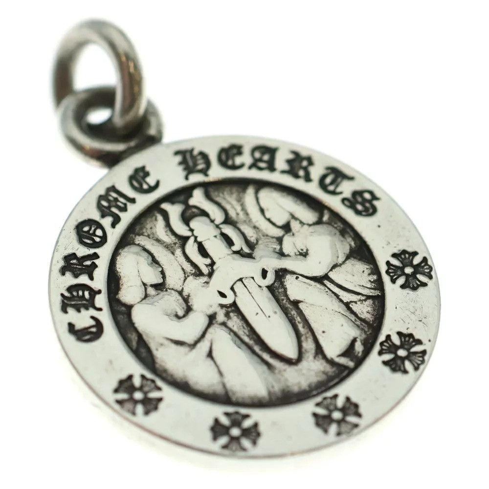 Chrome Hearts CHROME HEARTS ANGEL MEDAL PENDANT necklace silver Size ONE SIZE - 5 Thumbnail