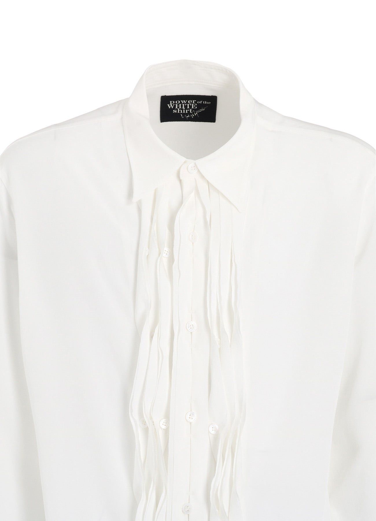 Yohji Yamamoto Yohji Yamamoto Pour Homme - FRILL SHIRT BLOUSE Size US M / EU 48-50 / 2 - 6 Thumbnail