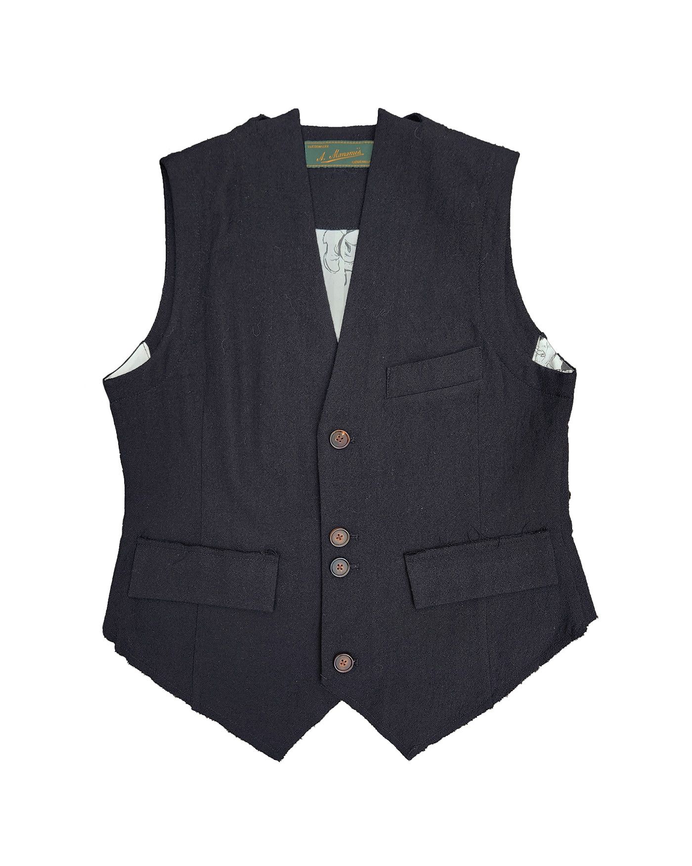 Aleksandr Manamis Aleksandr Manamis Bow Back Waistcoat Size US S / EU 44-46 / 1 - 1 Thumbnail