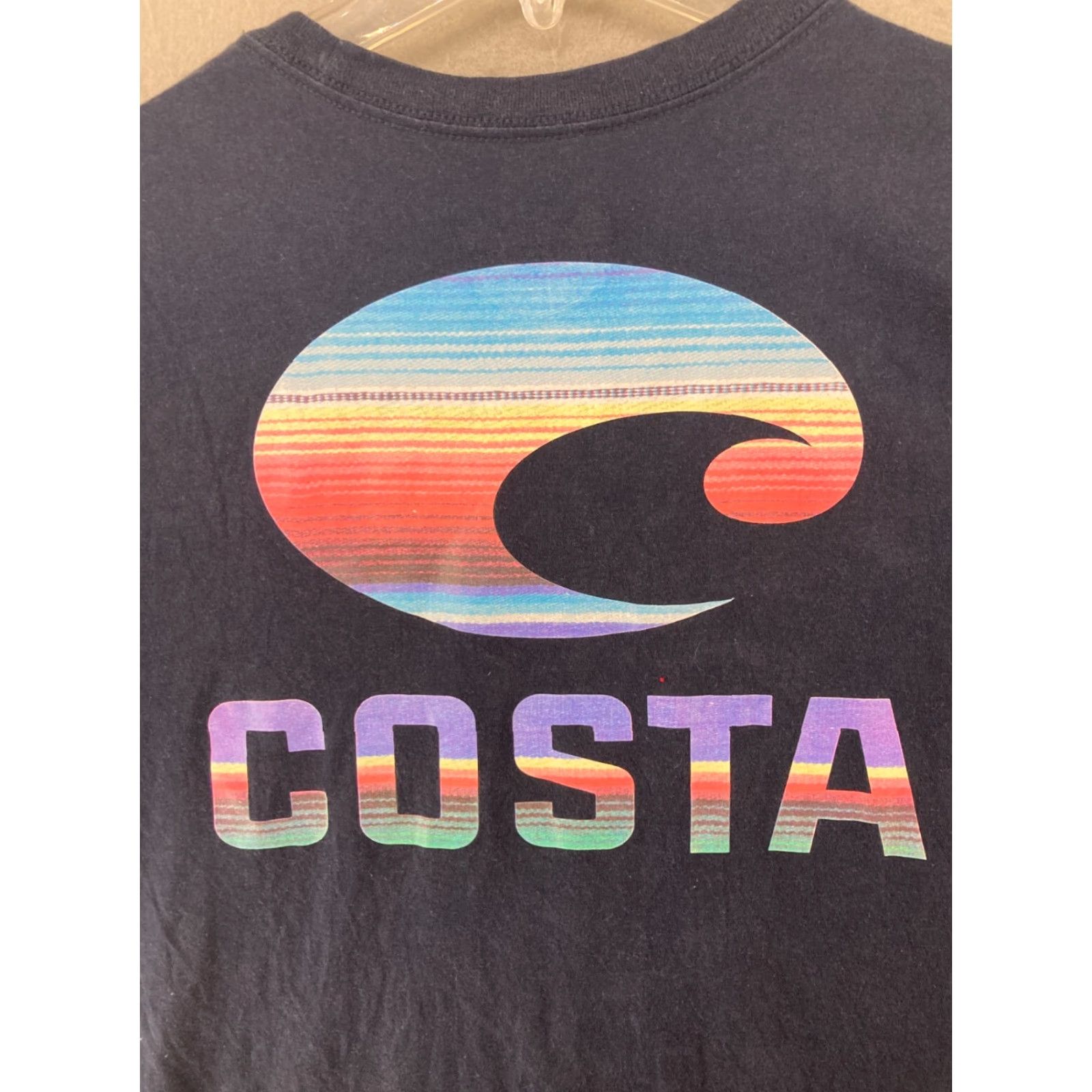 Costa Del Mar Costa Del Mar T-Shirt Mens Large Blue Logo Beach Costa Del Mar Brand Shirt XS? Size US L / EU 52-54 / 3 - 2 Thumbnail