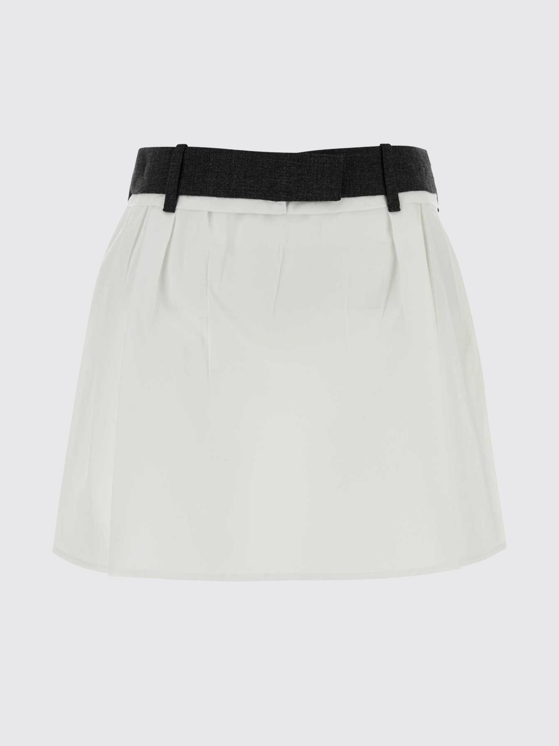 Prada Prada Skirt Woman White Size 28" / US 6 / IT 42 - 1 Preview