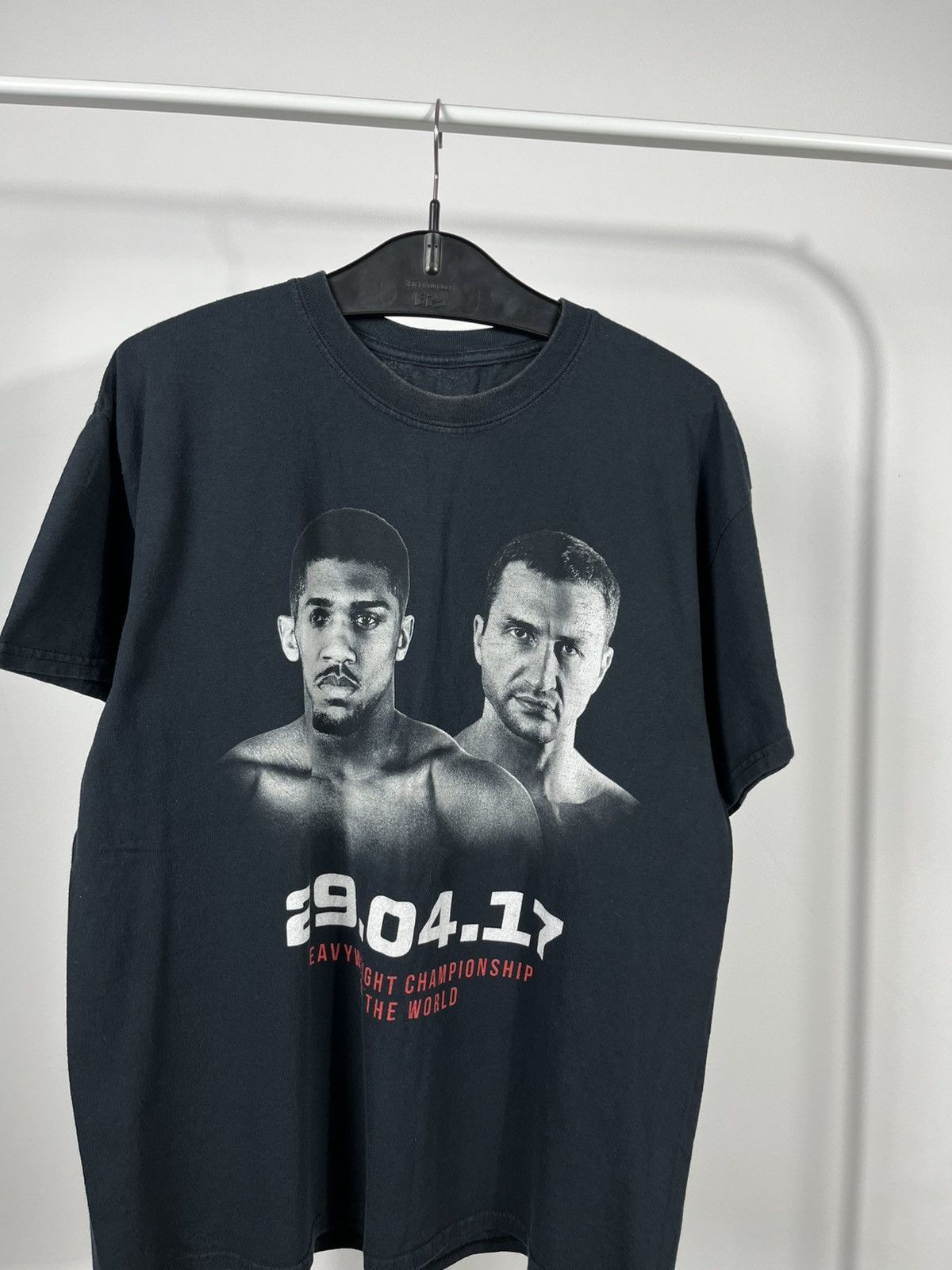 Other Joshua vs Klitschko Boxing T Shirt Heavyweight 22.04.17 Size US L / EU 52-54 / 3 - 2 Thumbnail